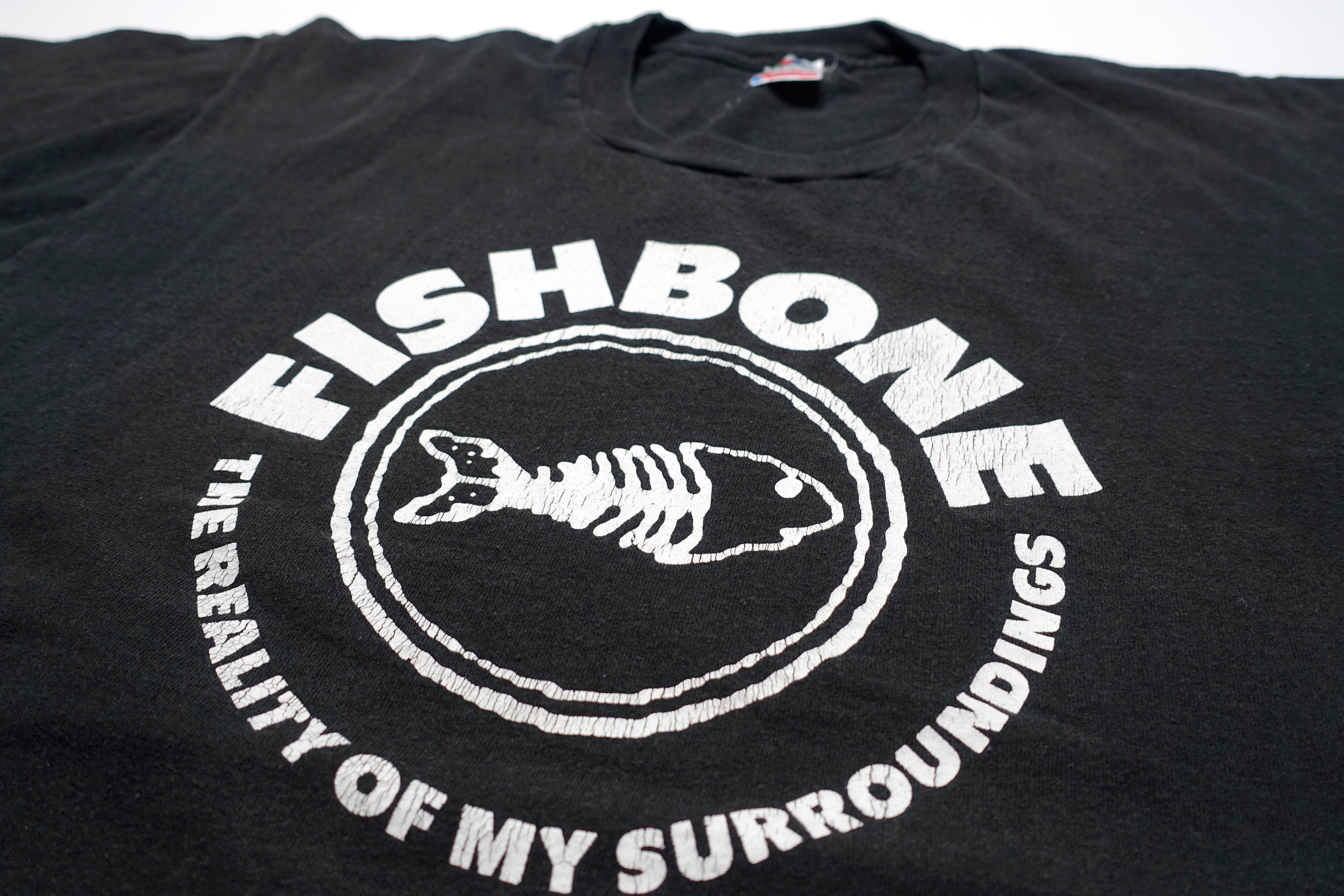 Fishbone - Reality Of My Surroundings Columbia Records Promo Shirt Size XL