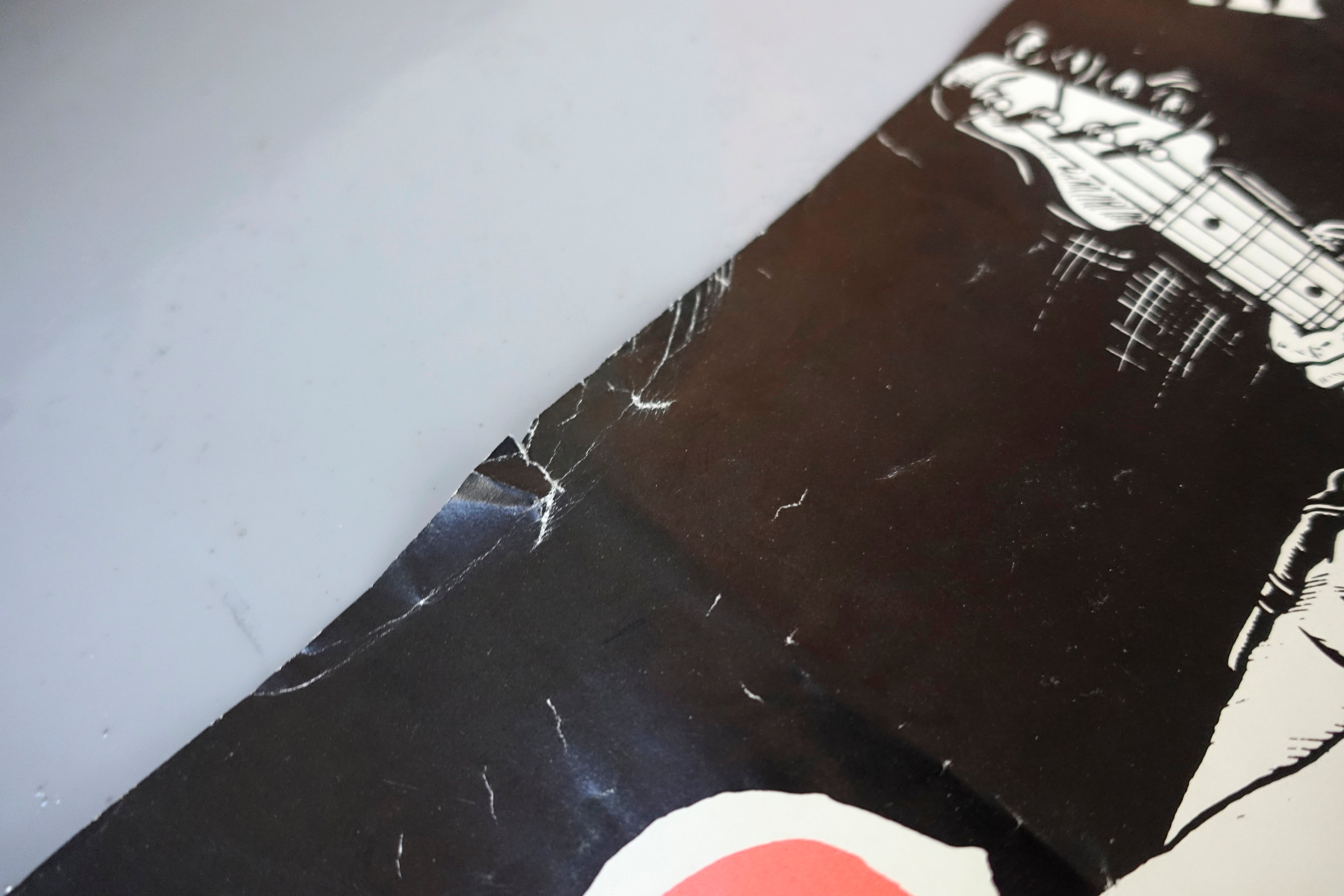 Sham 69 - Adventures Of Hersham Boys Live at the Whiskey 1979 Promo Poster Approx 22" X 17" Unframed