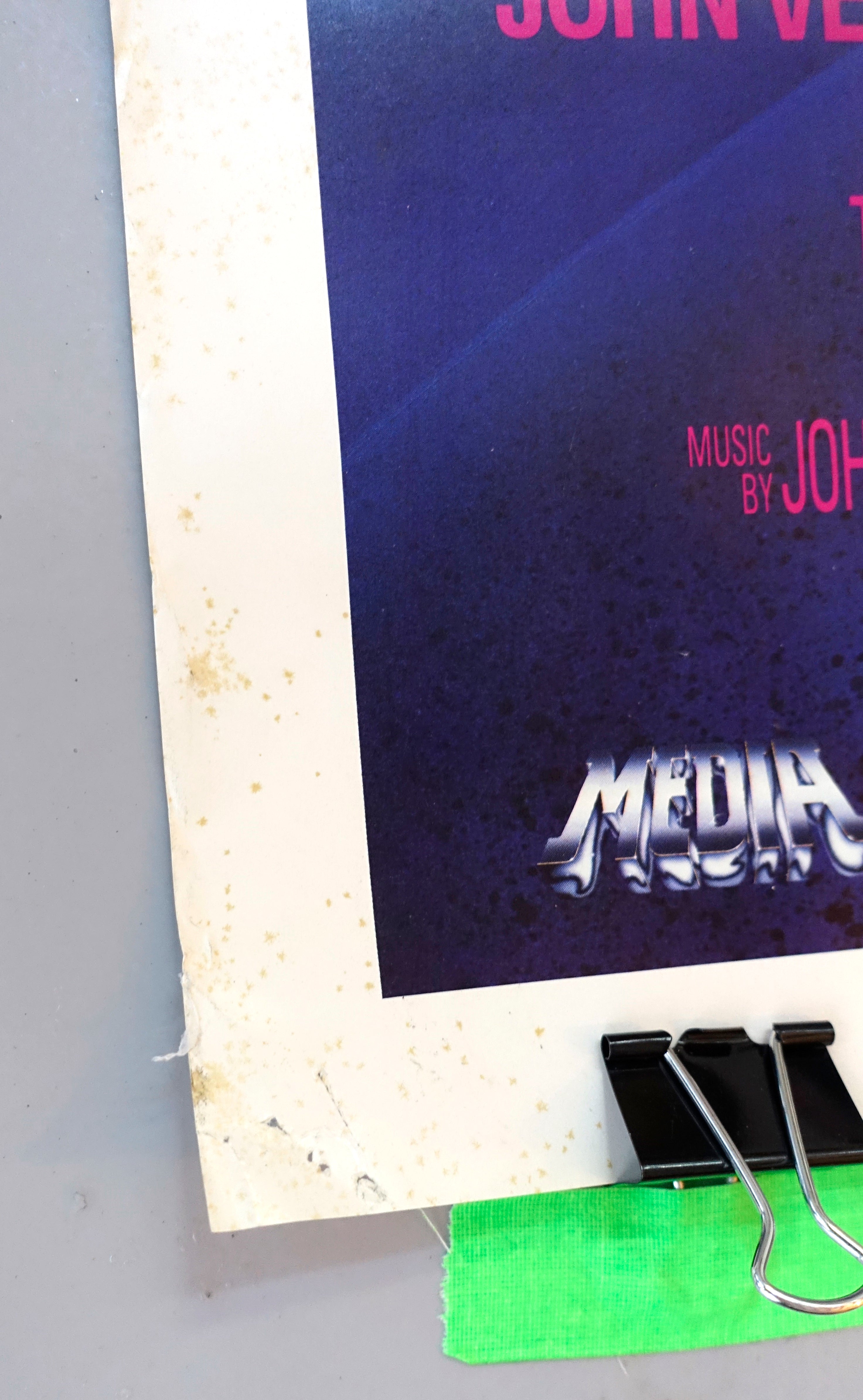 Dickies / Killer Klowns From Outer Space 1988 Promo Poster Approx 40" X 28" Unframed