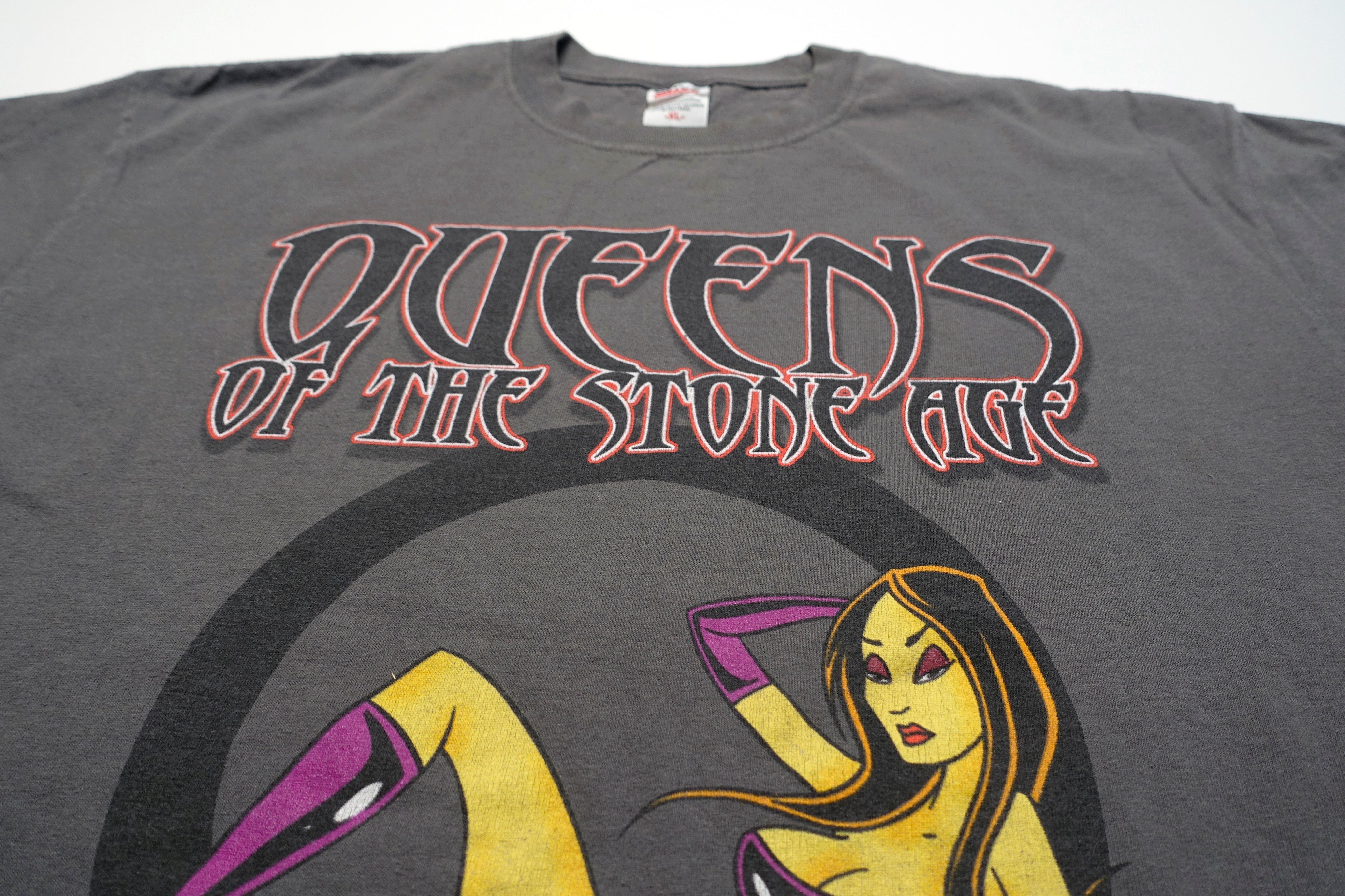 Queens Of The Stone Age – Alan Forbes Q Lady 2002 Tour Shirt Size XL