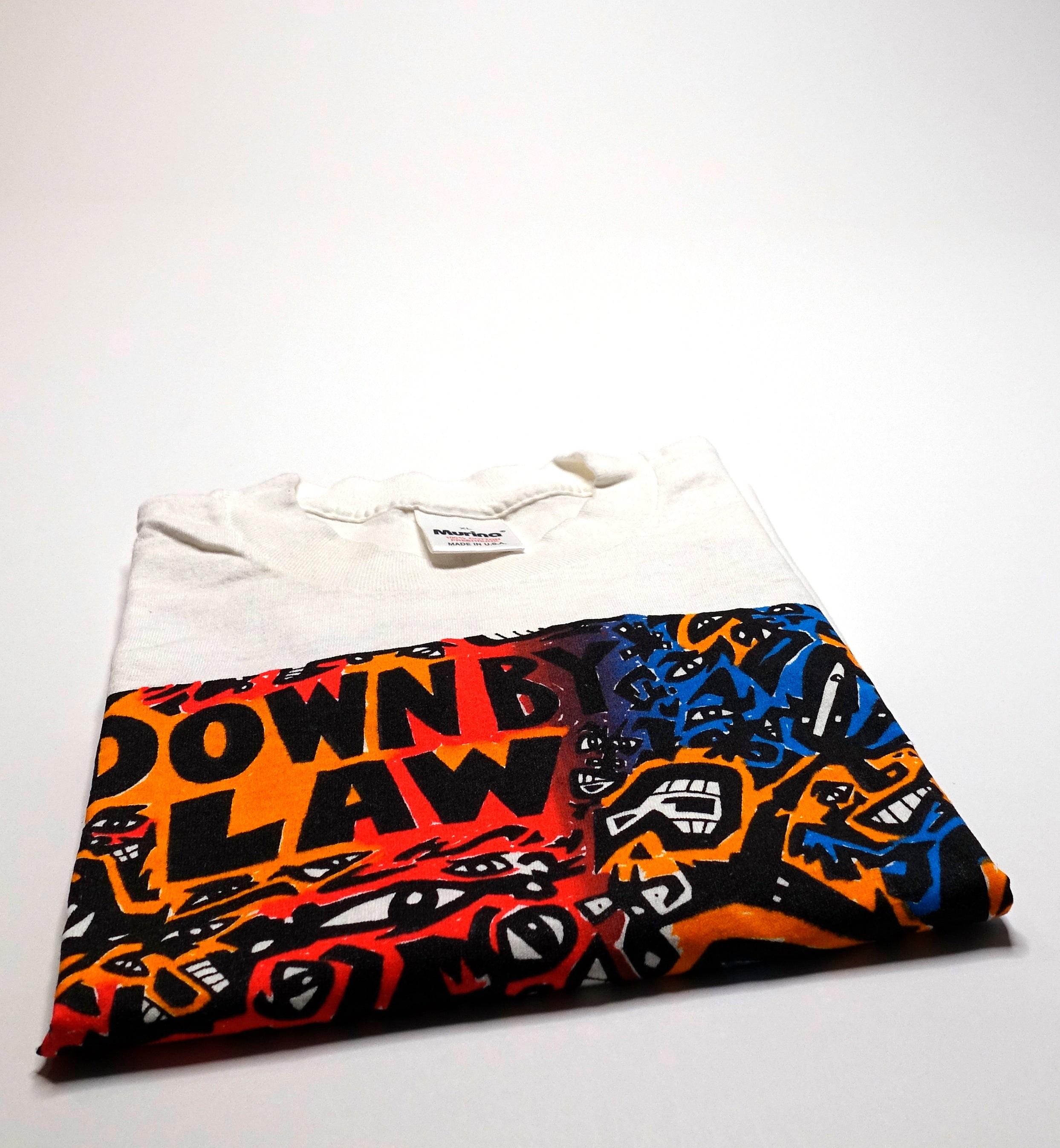 Down By Law - Faces 1991 Tour Shirt Size XL