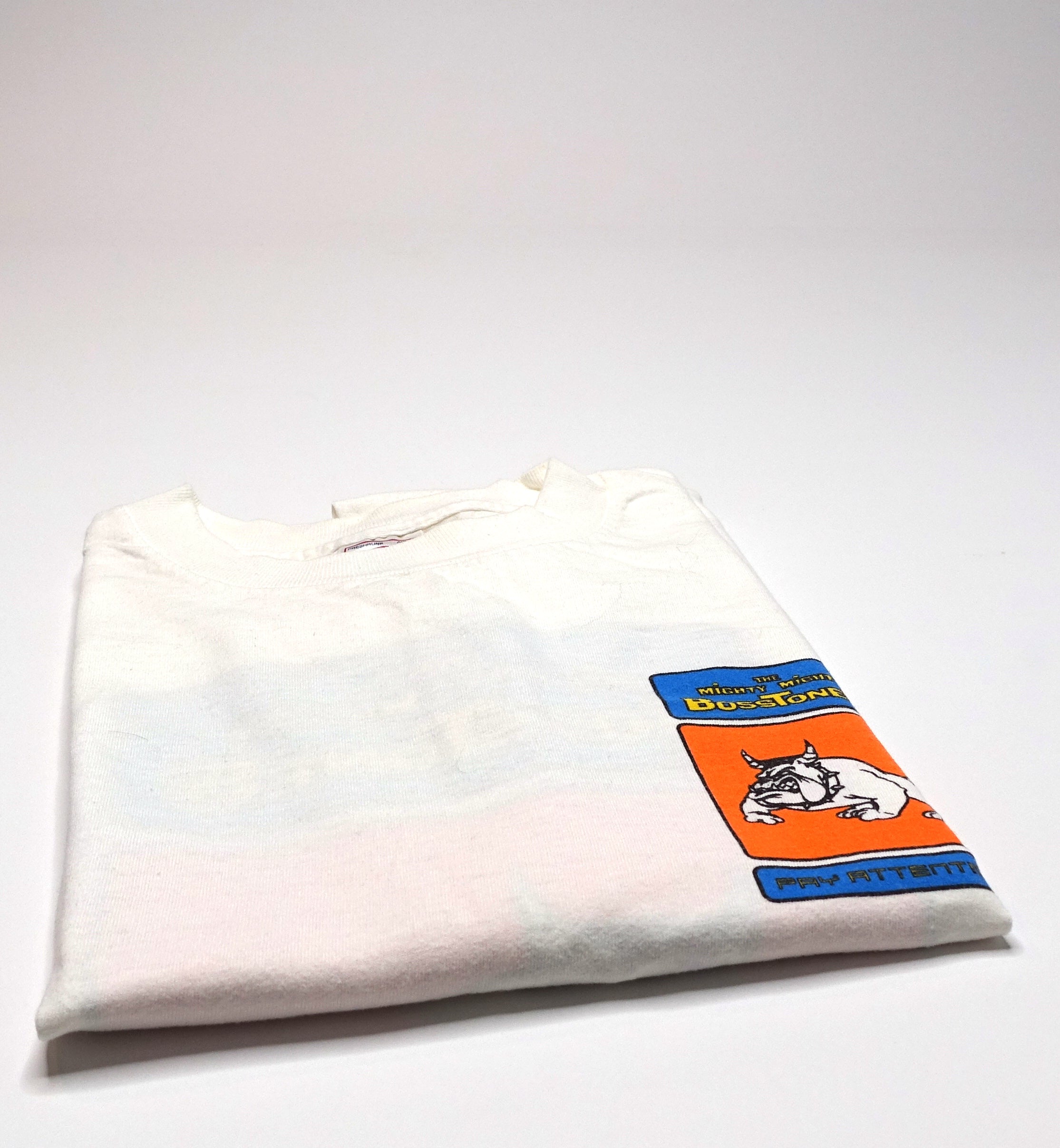 Mighty Mighty BossToneS – Pay Attention 2000 Tour Shirt Size Large