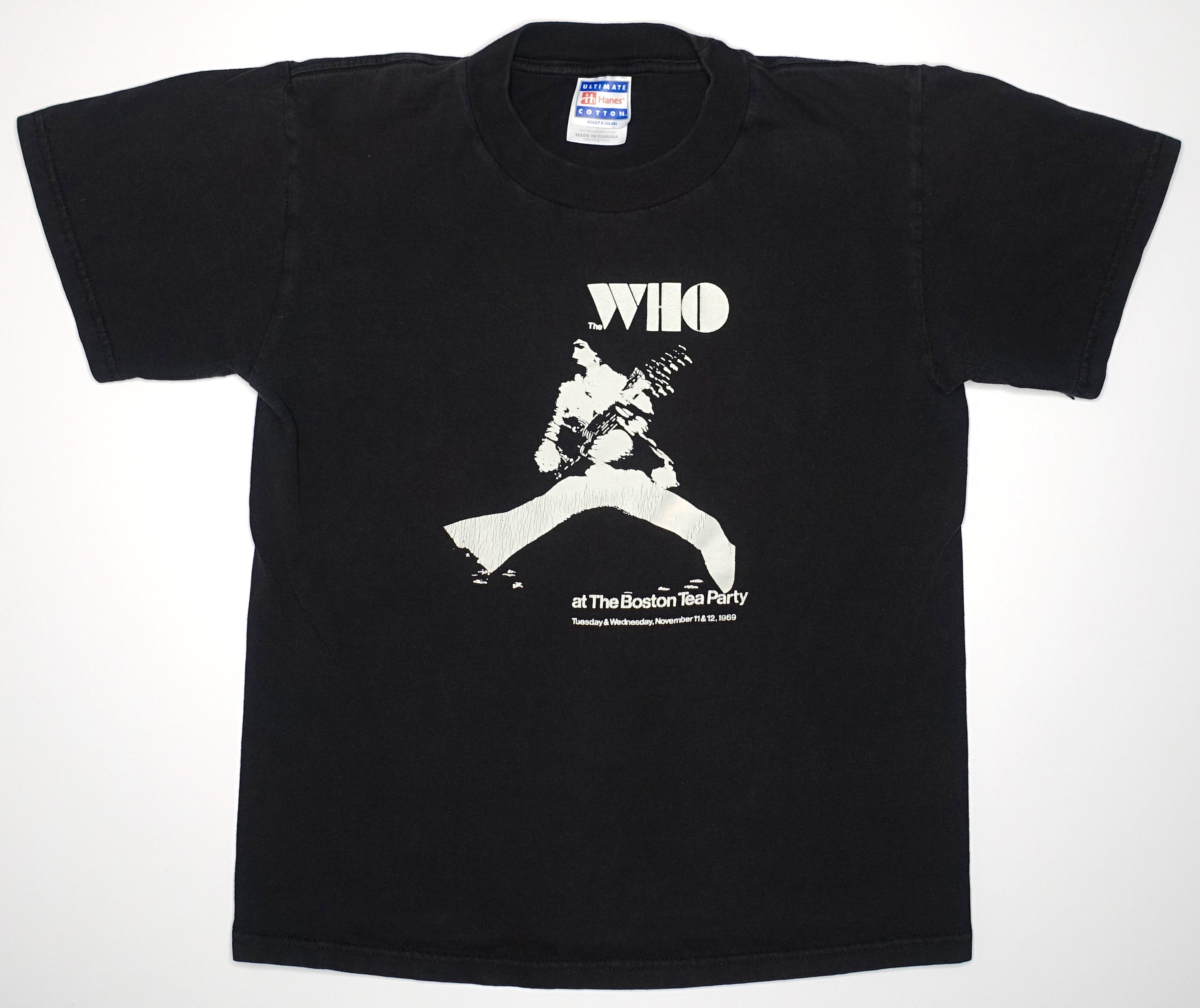 Who – Boston Tea Party 1969 Shirt Size Small