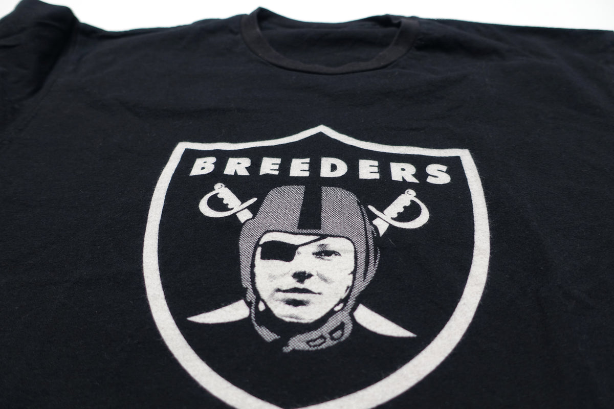 Breeders - Oakland Raiders Logo Tour Shirt Size Large – the Minor Thread