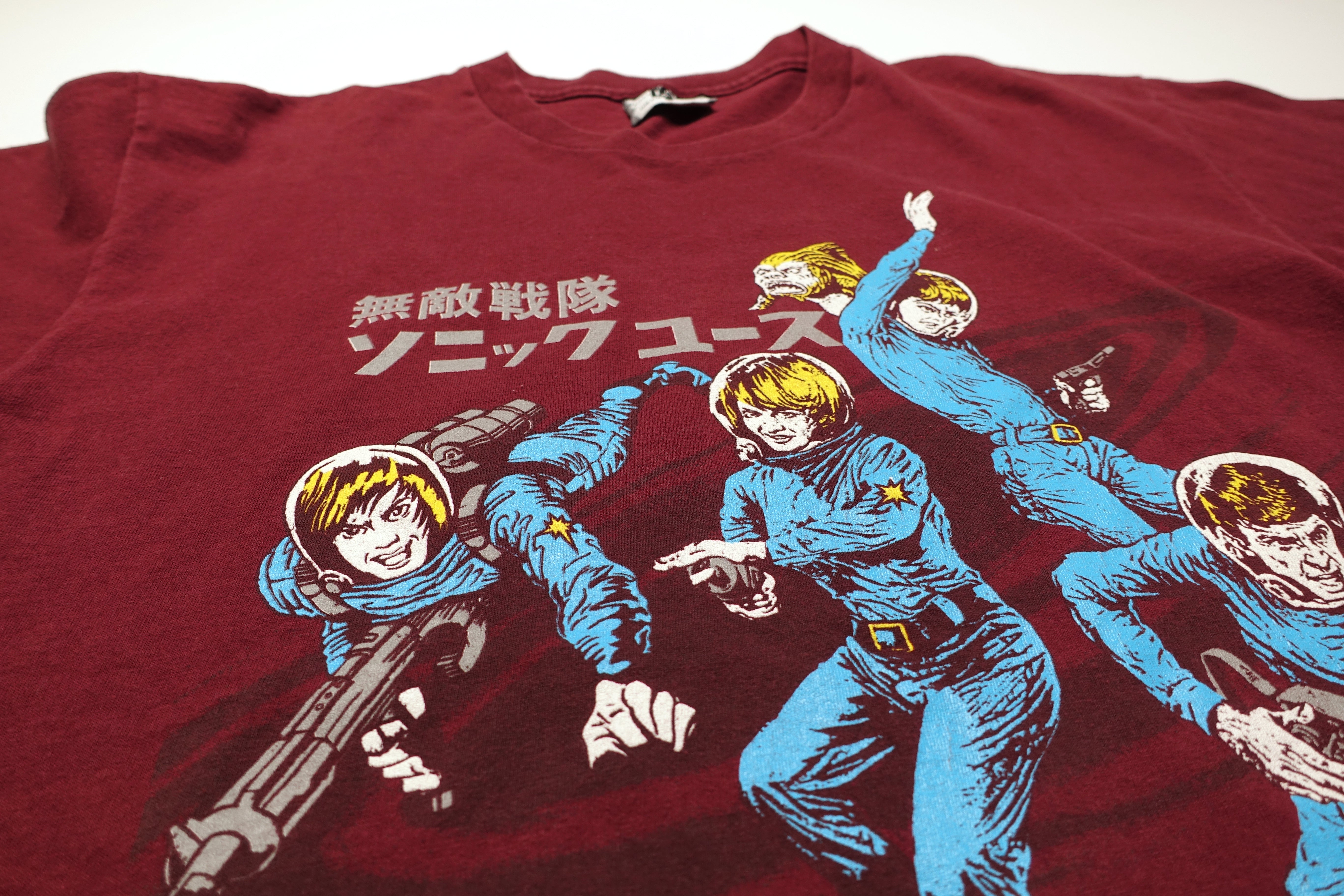 Sonic Youth - Invincible Squadron / Hysteric Comics Tour Shirt Size Large
