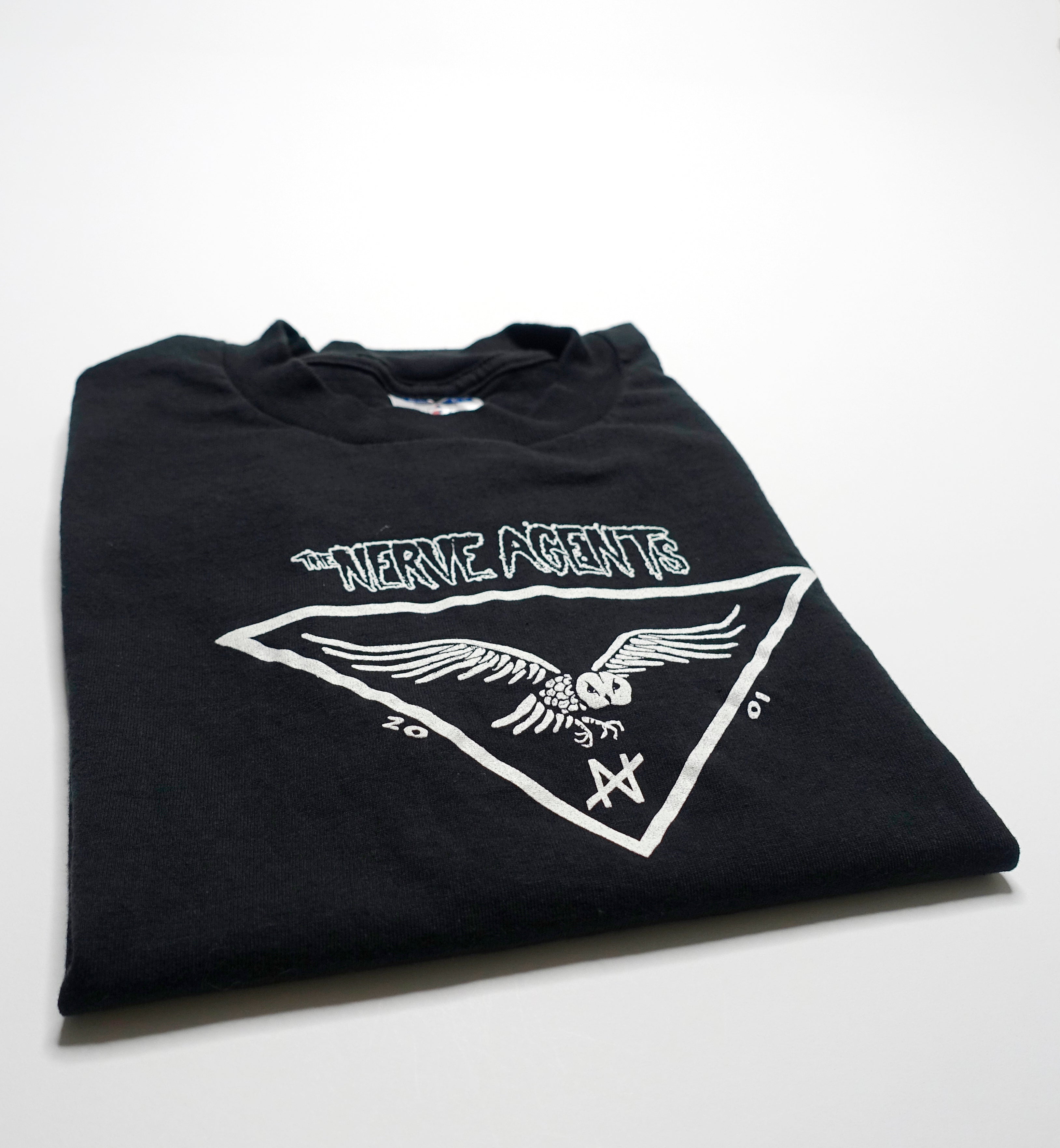 Nerve Agents – The Butterfly Collection 2001 Tour Shirt Size Small