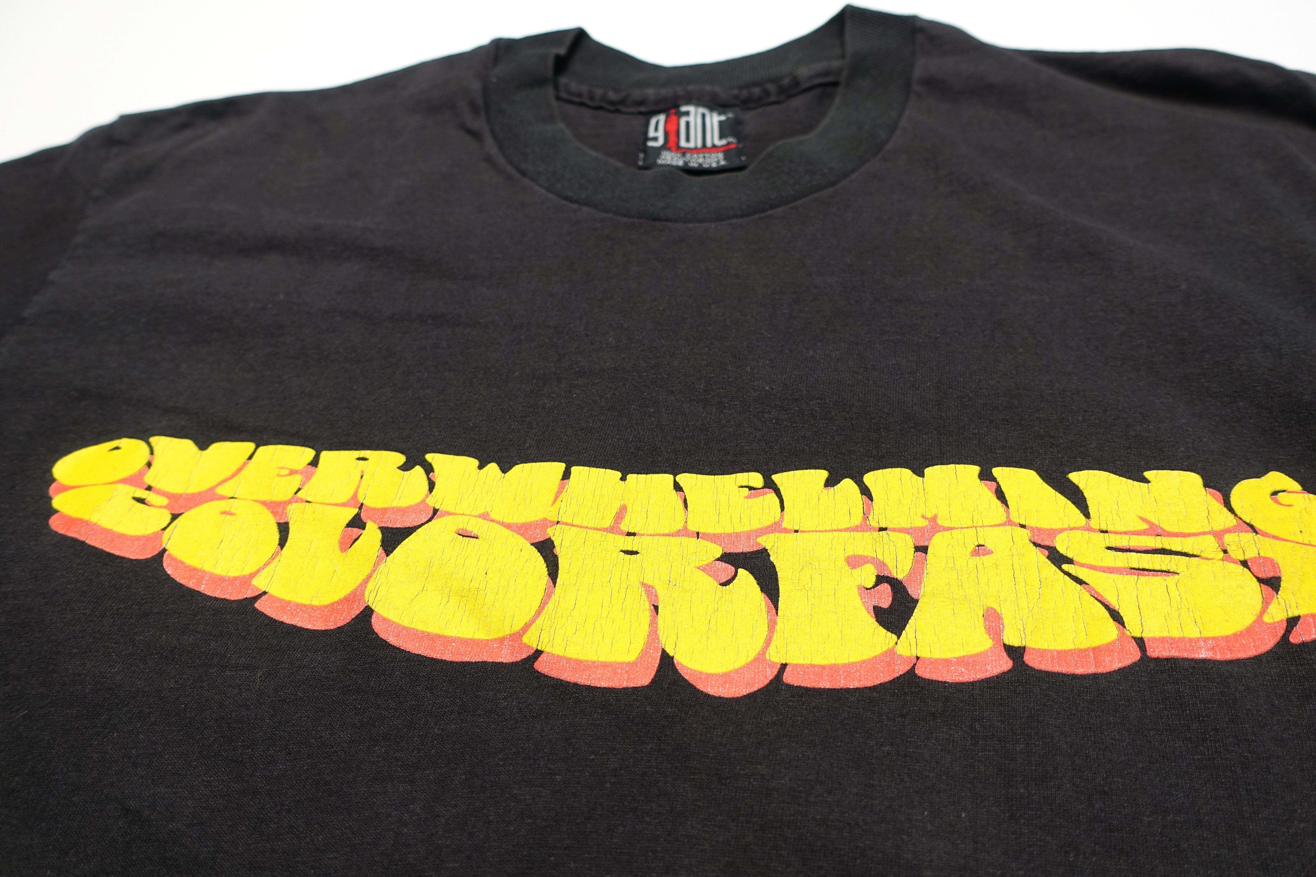 Overwhelming Colorfast - Weak As Fuck 1992 Tour Shirt Size Large