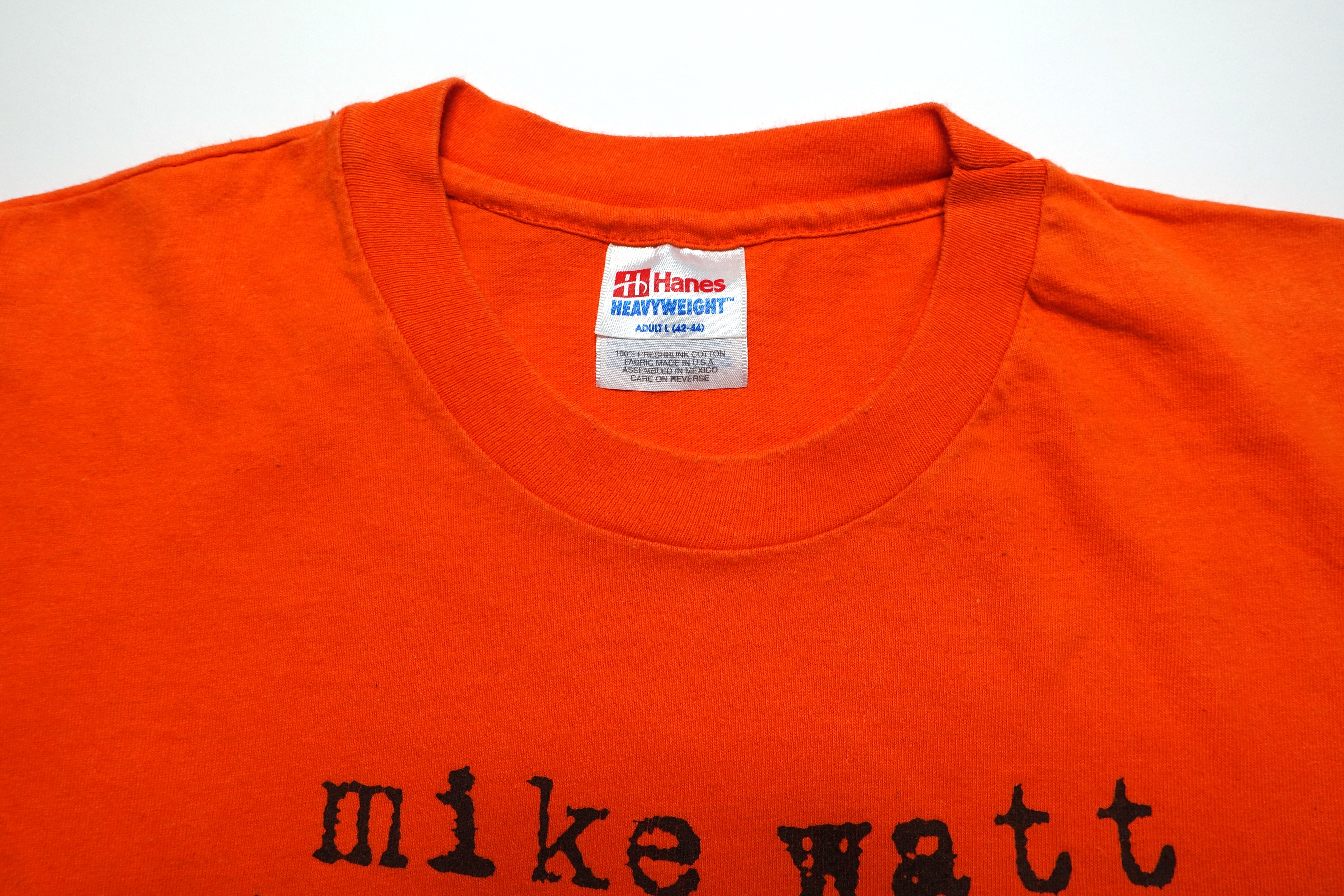 Mike Watt - Ring Spiel 1995 Tour W/ Foo Fighters & Hovercraft shirt Size Large