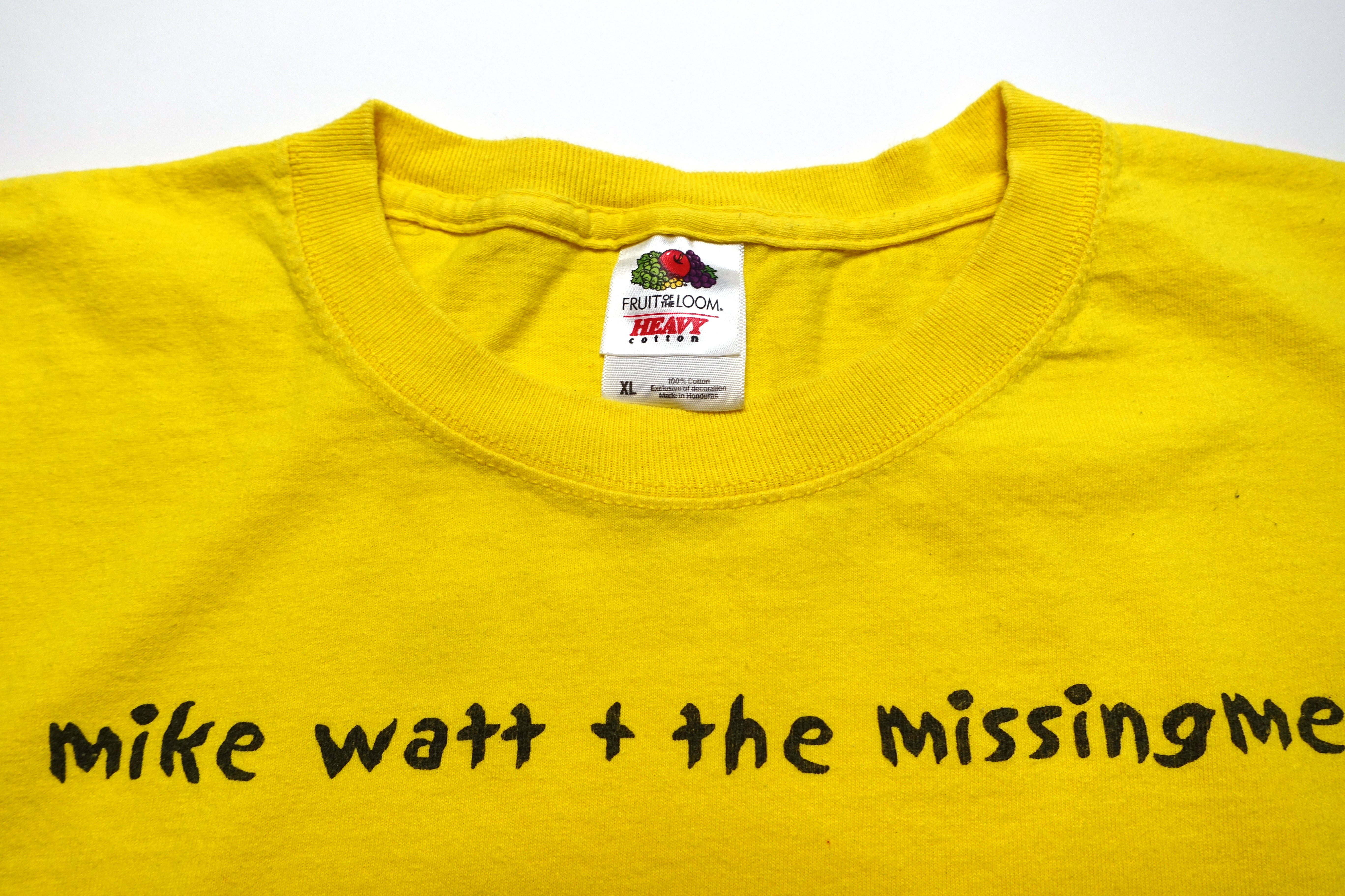 Mike Watt - North American Hyphenated-Man 2011 Tour Shirt Size XL