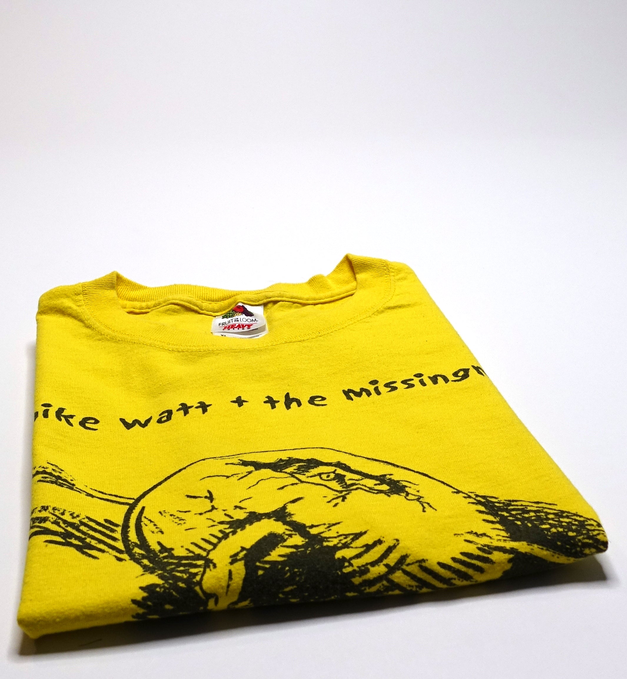 Mike Watt - North American Hyphenated-Man 2011 Tour Shirt Size XL