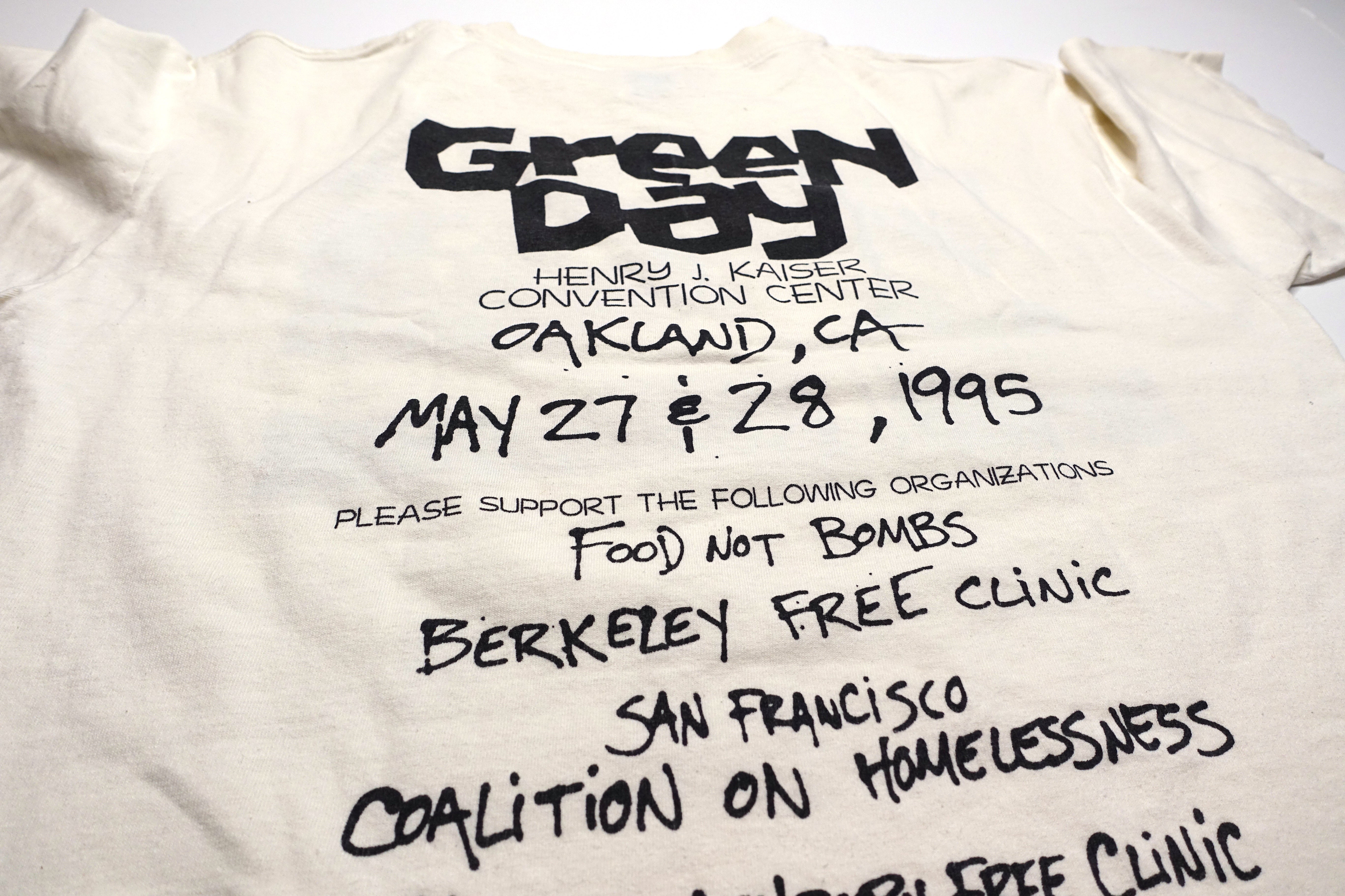 Green Day - Practice Space Oakland '95 Shirt Size Large