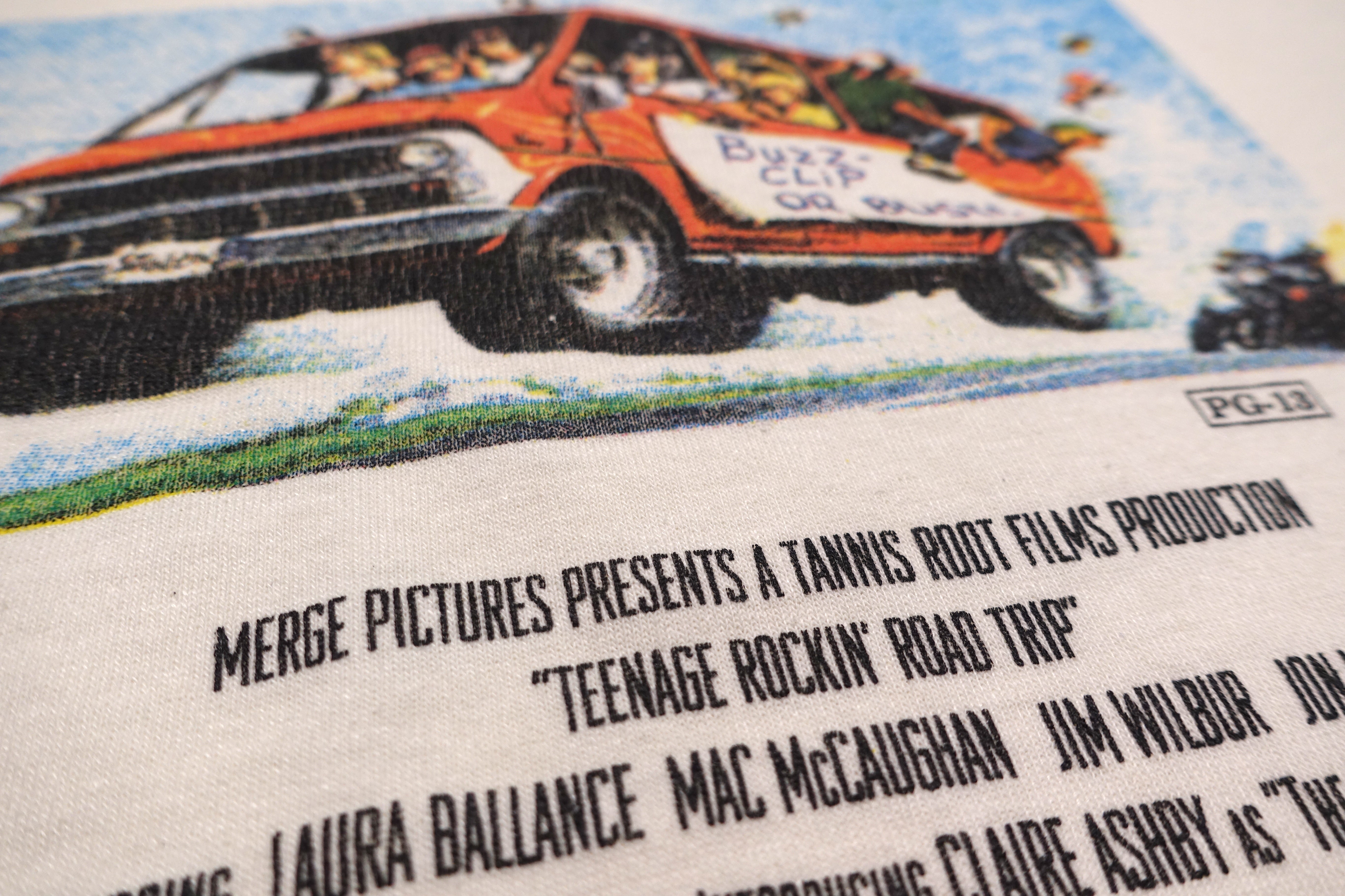 Superchunk - Teenage Rockin' Road Trip Tour Shirt Size Large (Ringer)