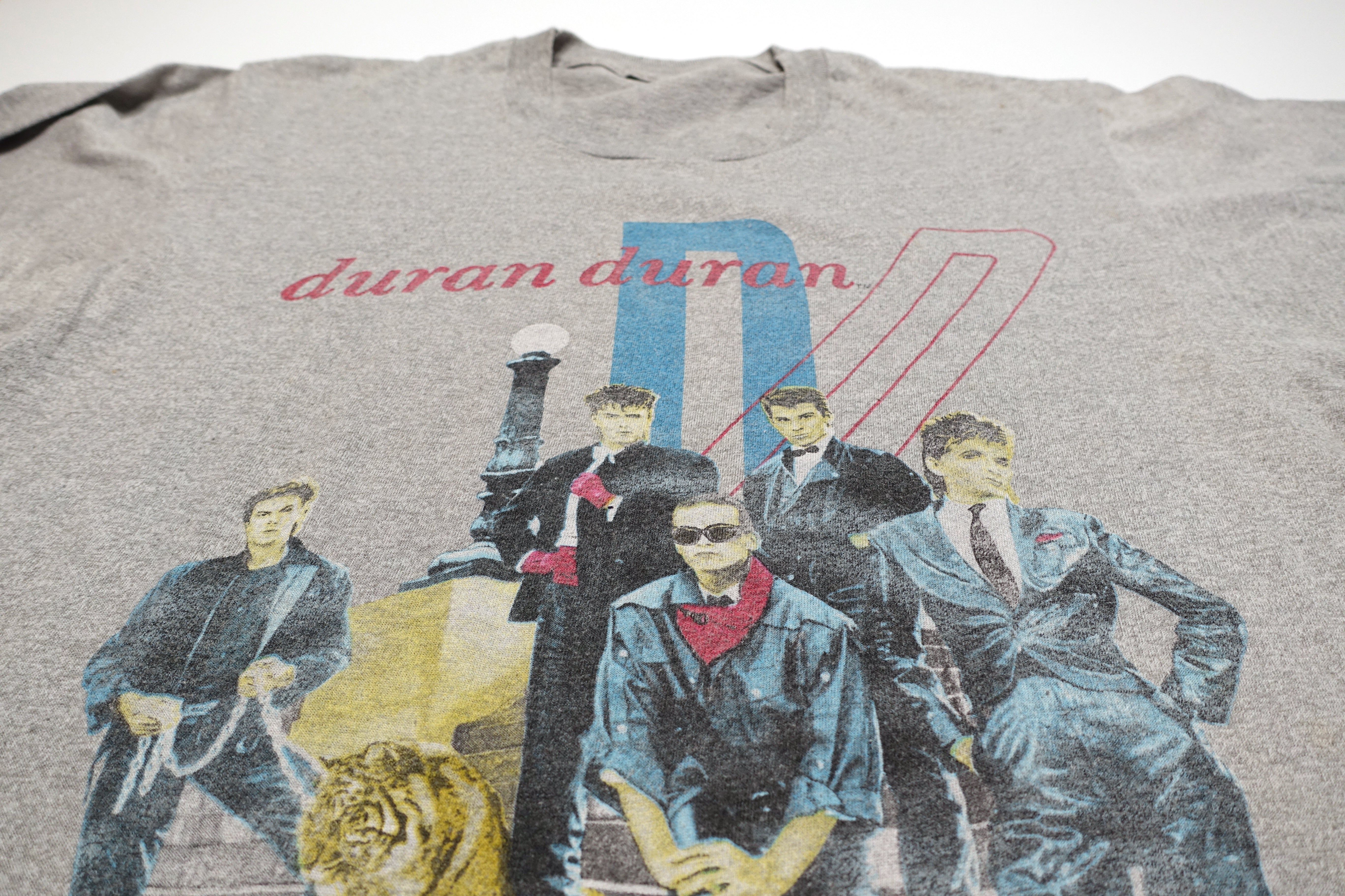 Duran Duran - Seven And The Raged Tiger 1984 Canadian Tour Shirt Size Large
