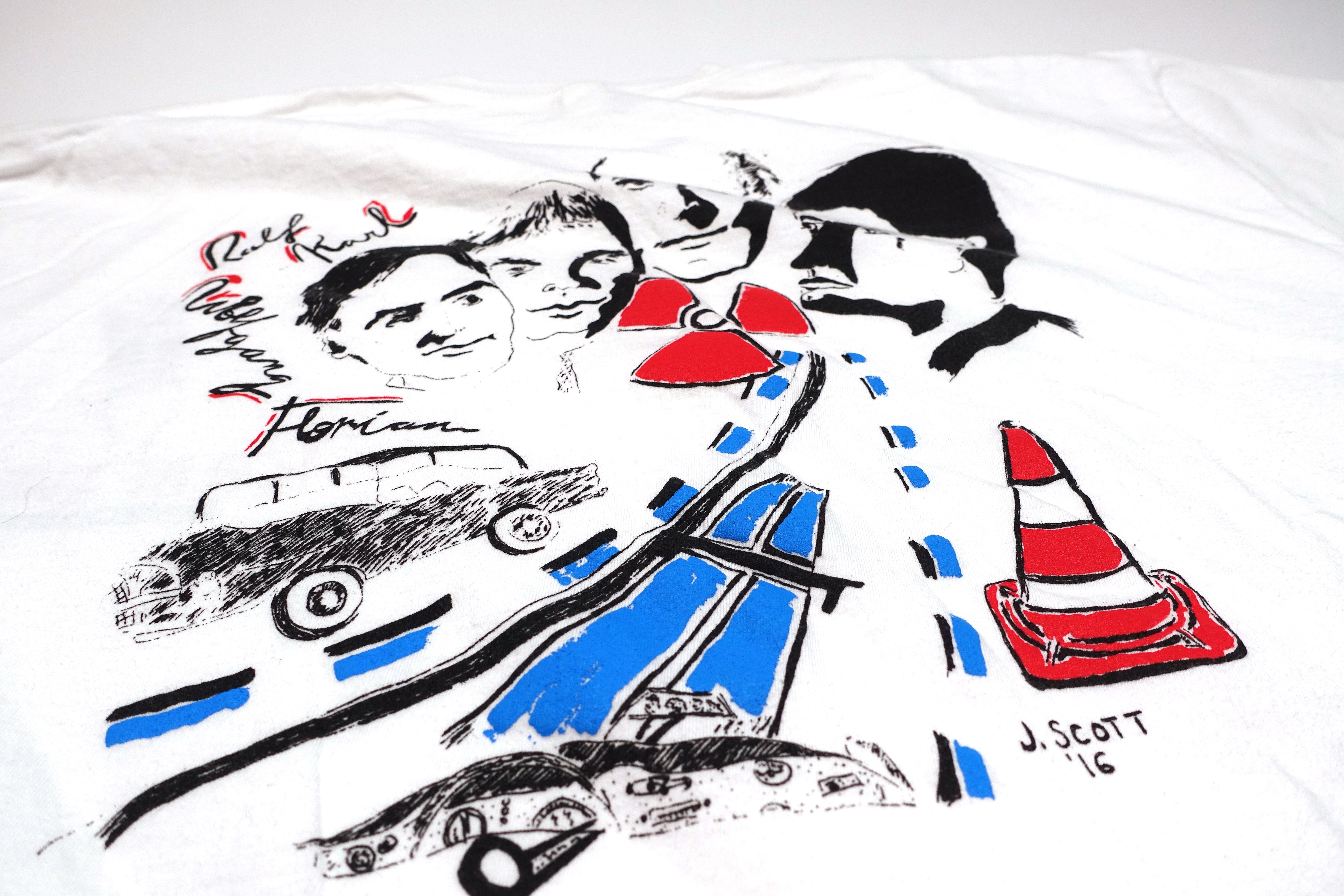 Kraftwerk - 2016 J Scott Drawing Tour Shirt Size Large