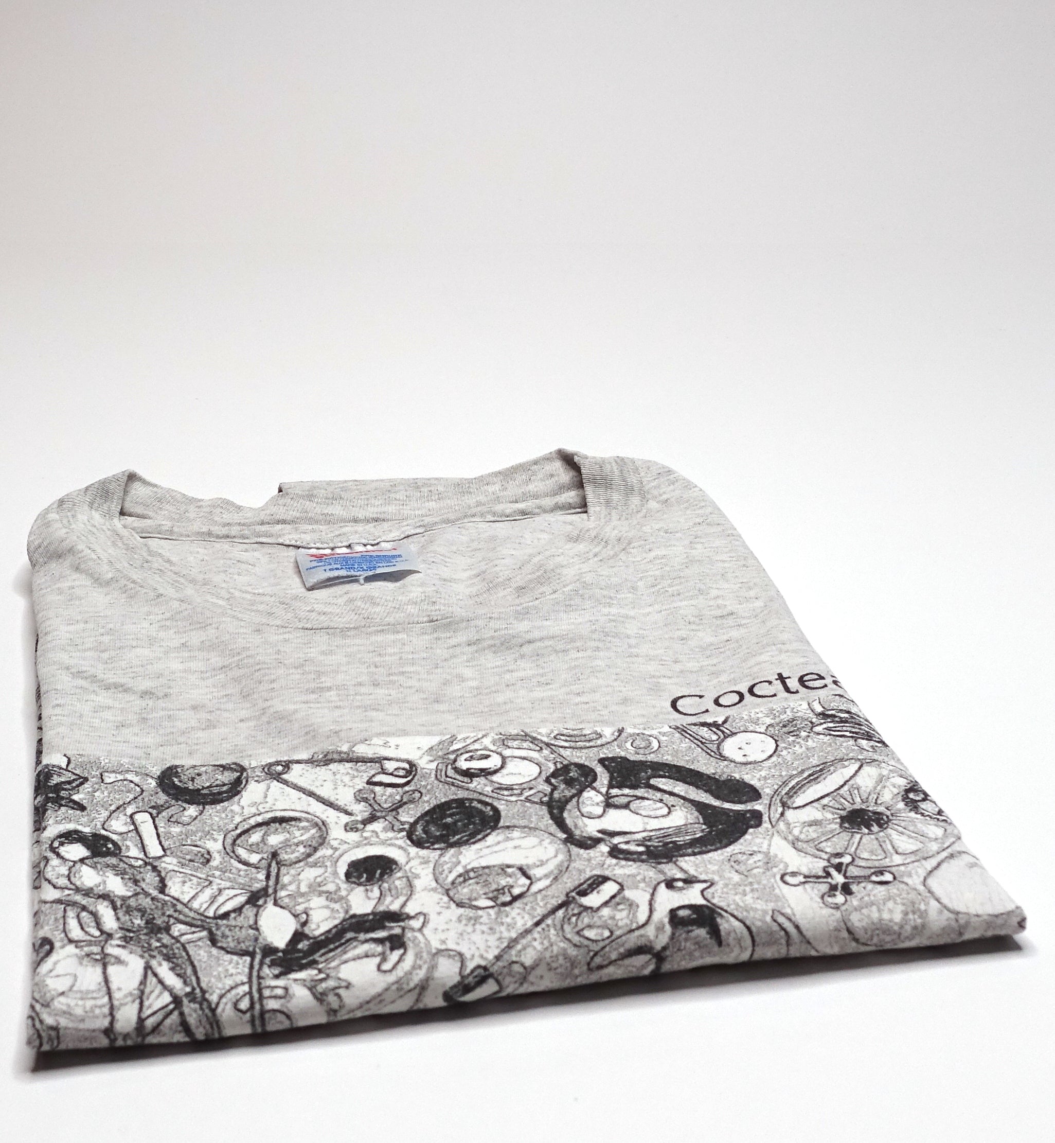 Cocteau Twins - Four Calendar Café 1993 Tour Shirt Size XL