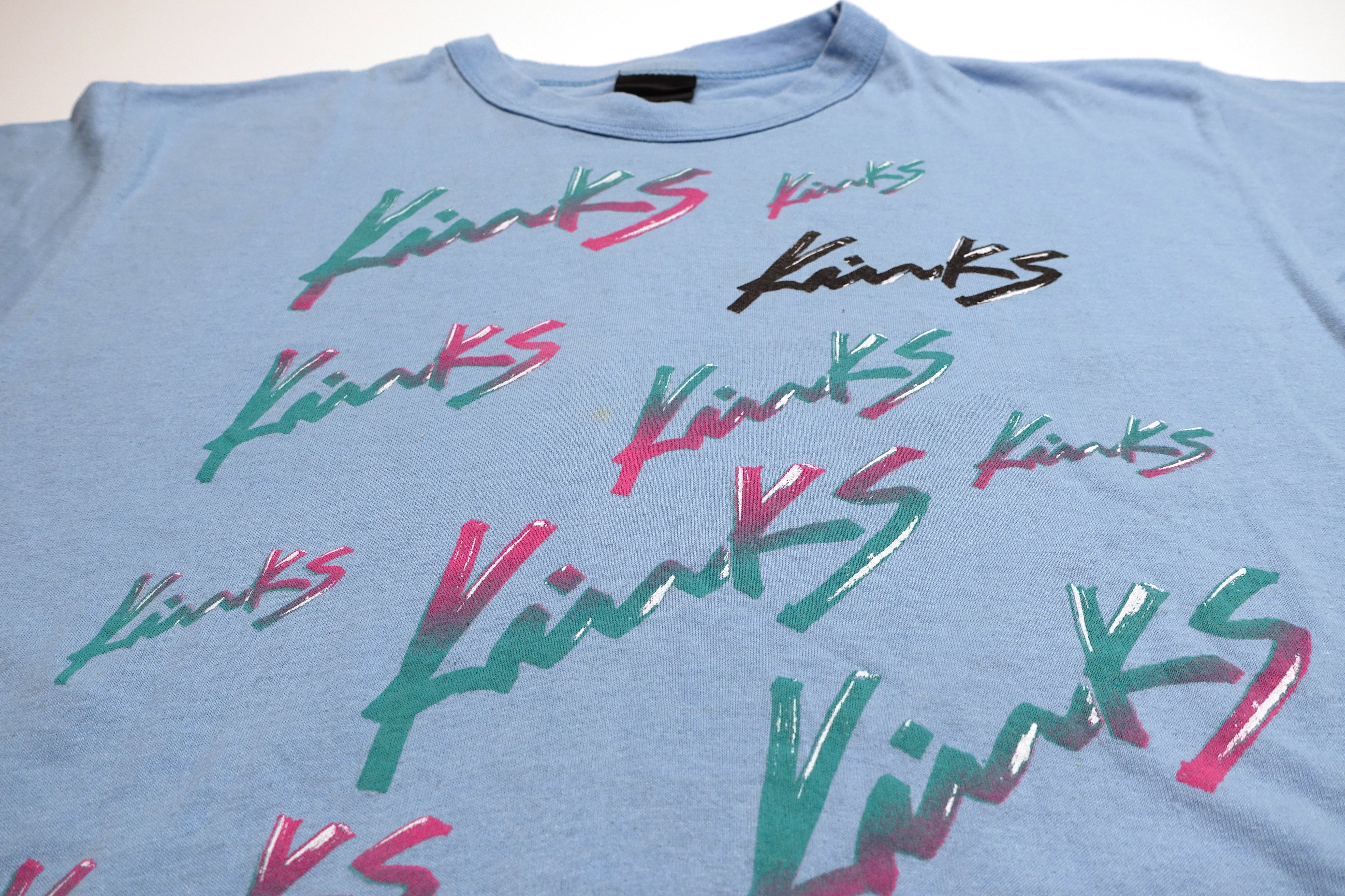 Kinks - Word Of Mouth 1985 US Tour Shirt Size XL