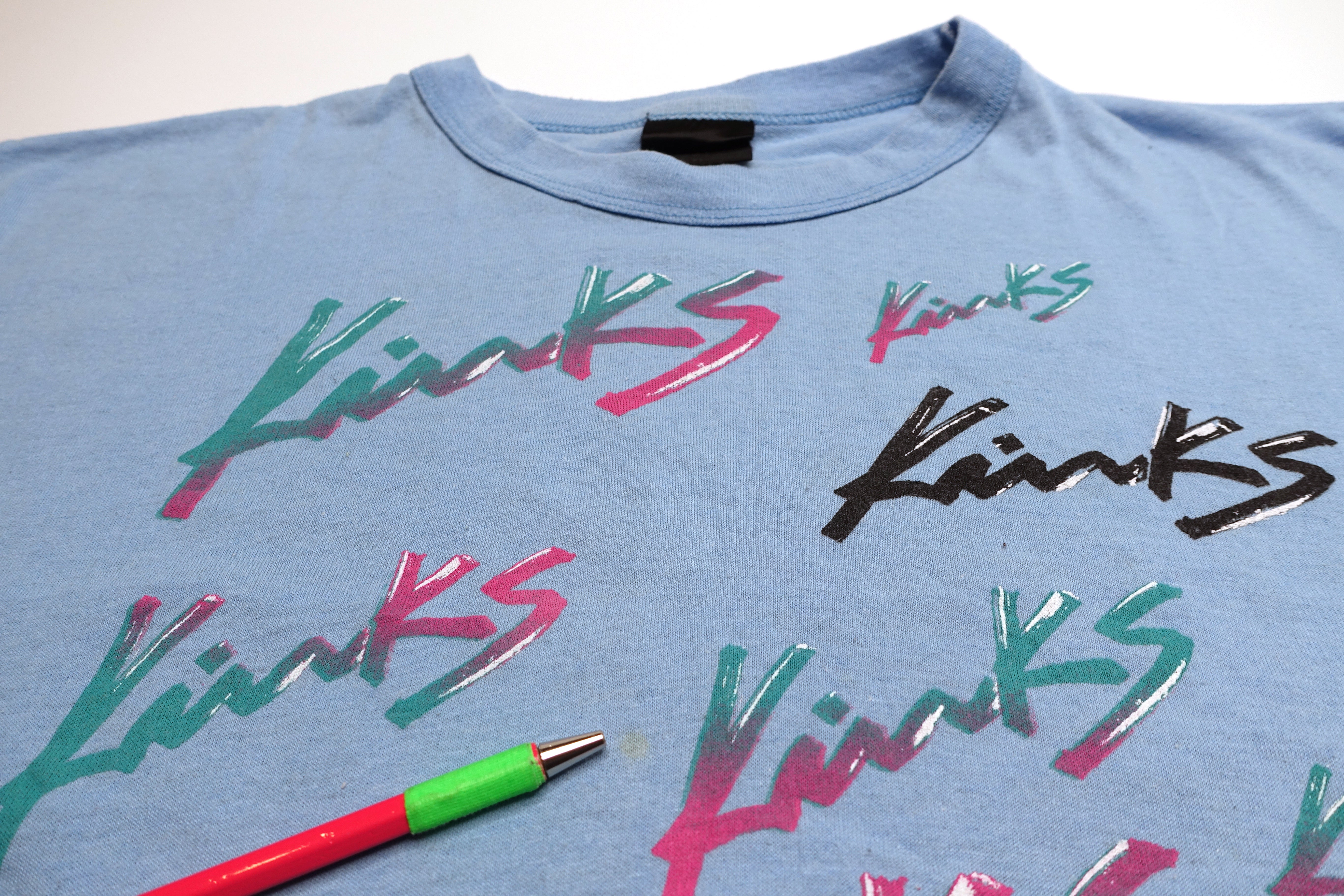 Kinks - Word Of Mouth 1985 US Tour Shirt Size XL