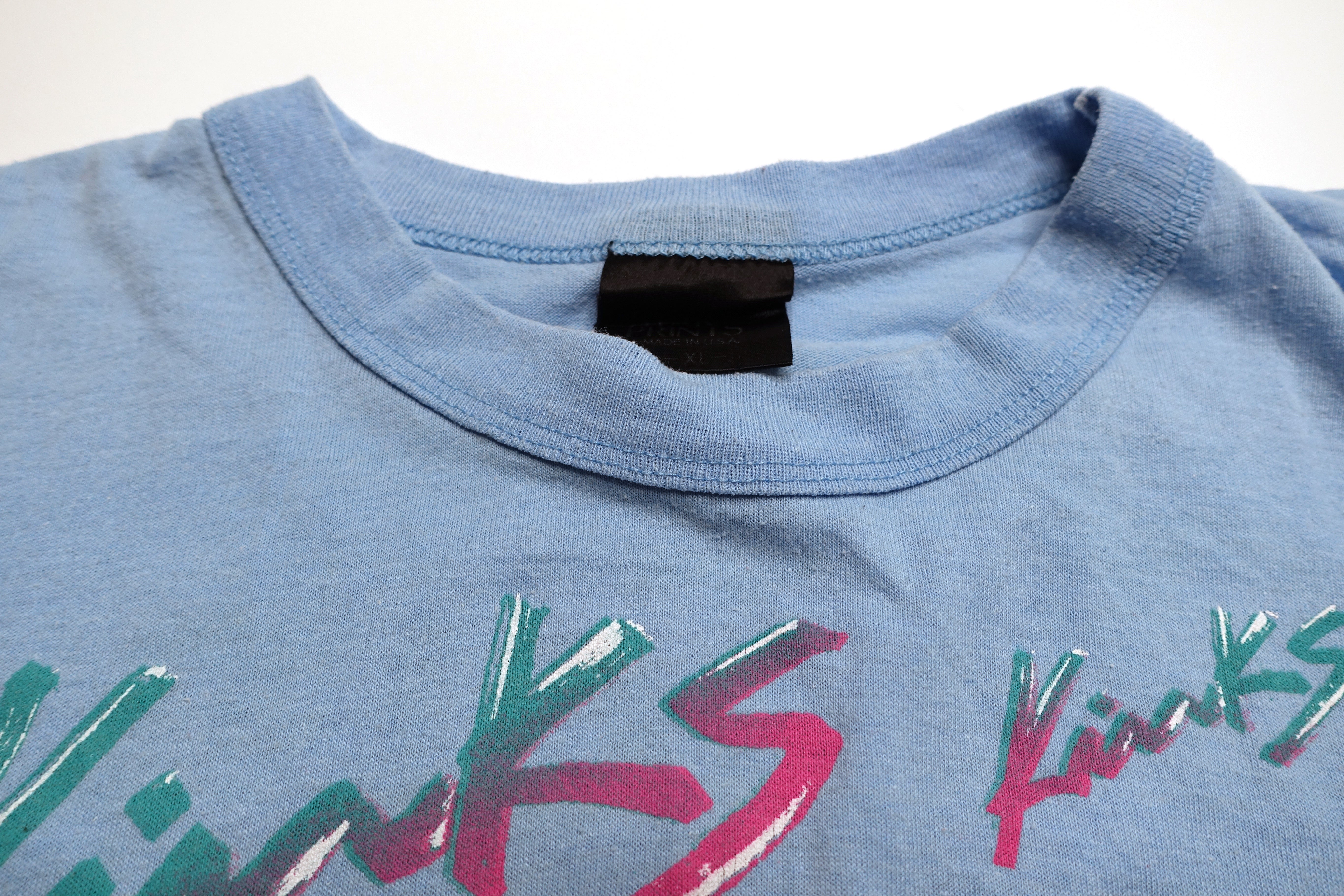 Kinks - Word Of Mouth 1985 US Tour Shirt Size XL