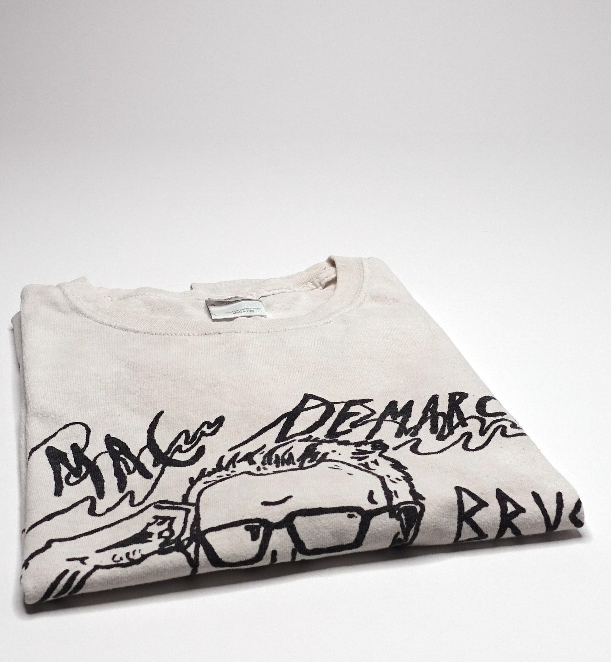 Mac Demarco - Bruce Willis Tour 2013 Shirt Size Large