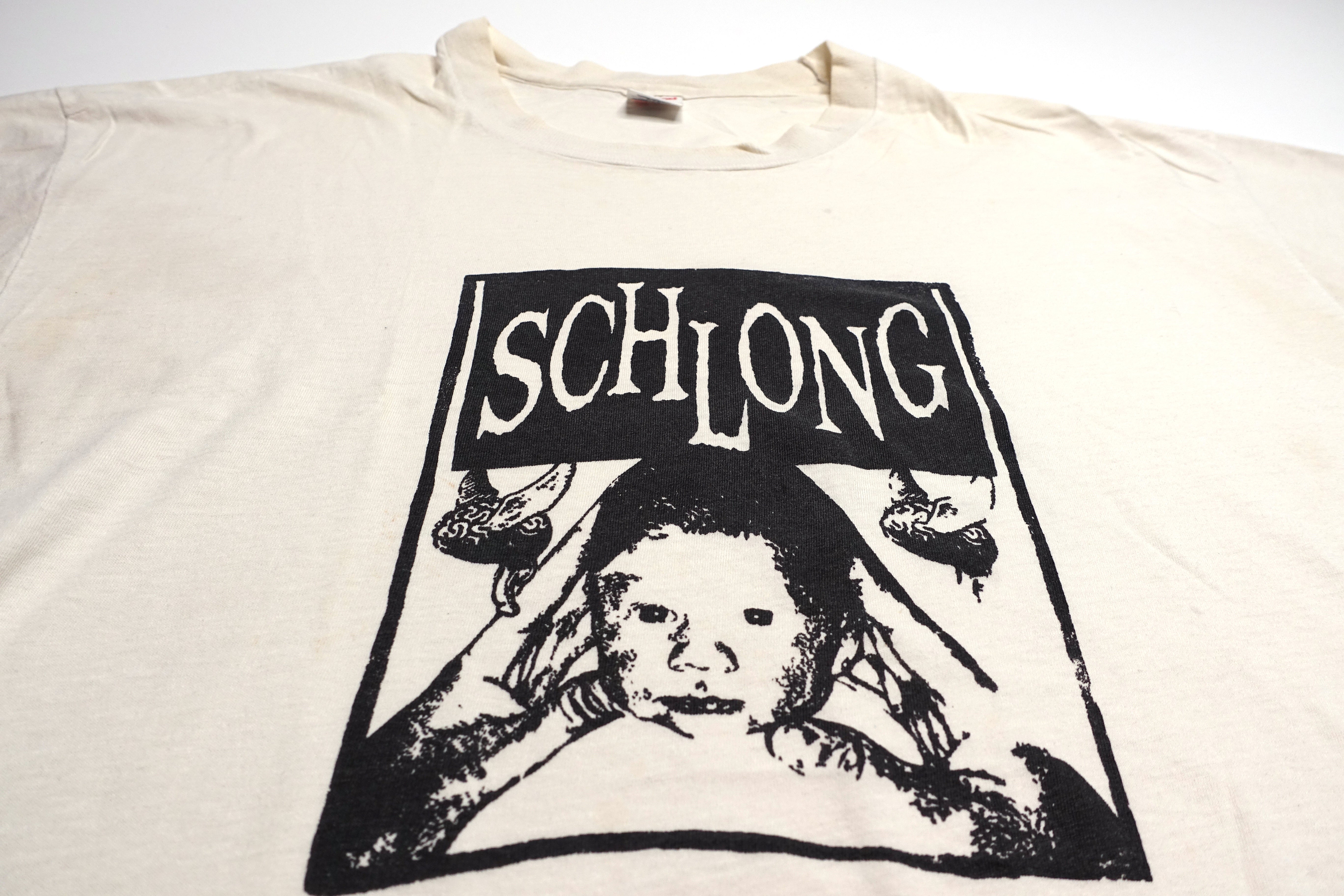 Schlong - Squatting On The Pot 1991 Tour Shirt Size XL
