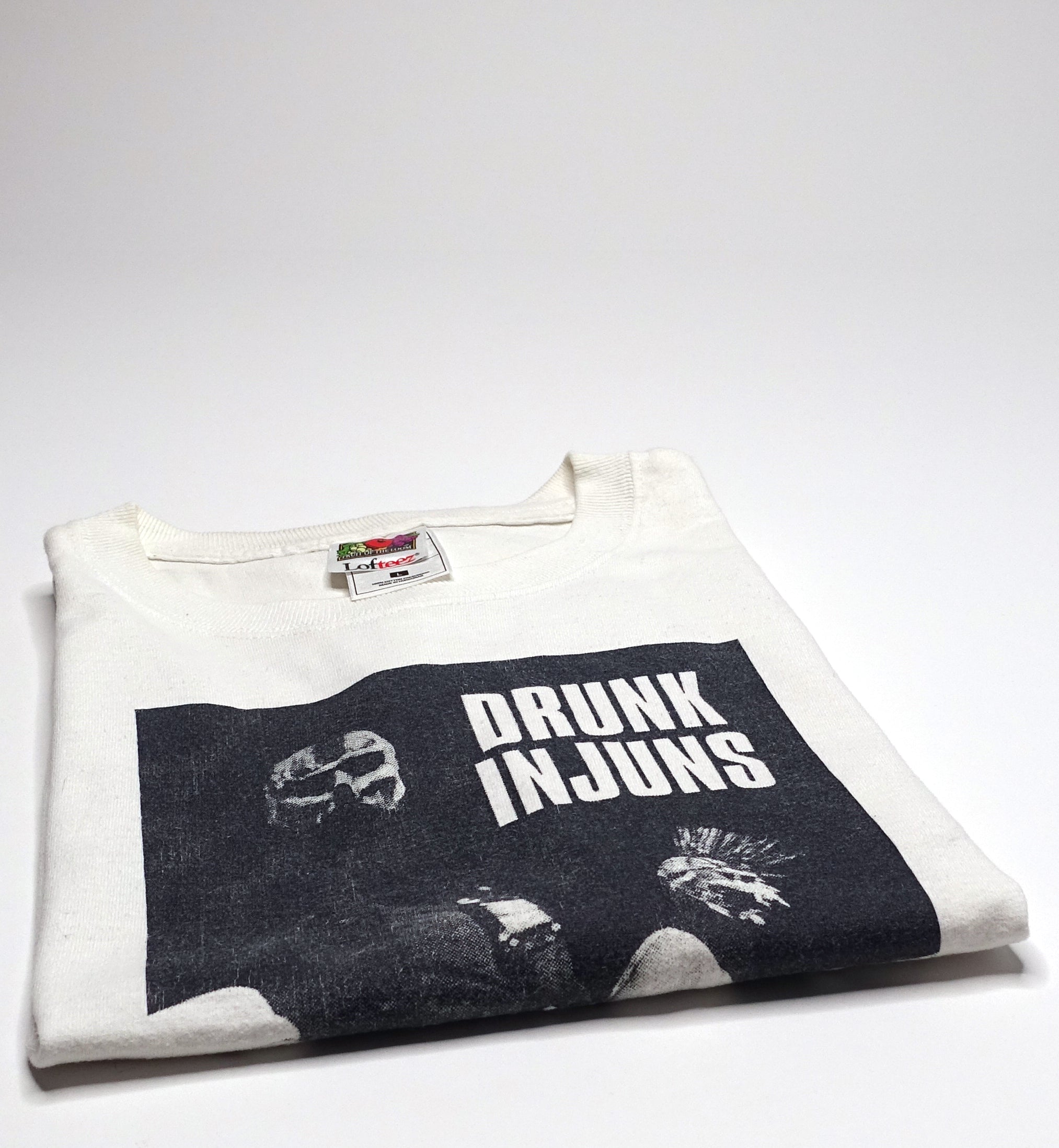 Drunk Injuns - 90's Photo Tour Shirt Size Large