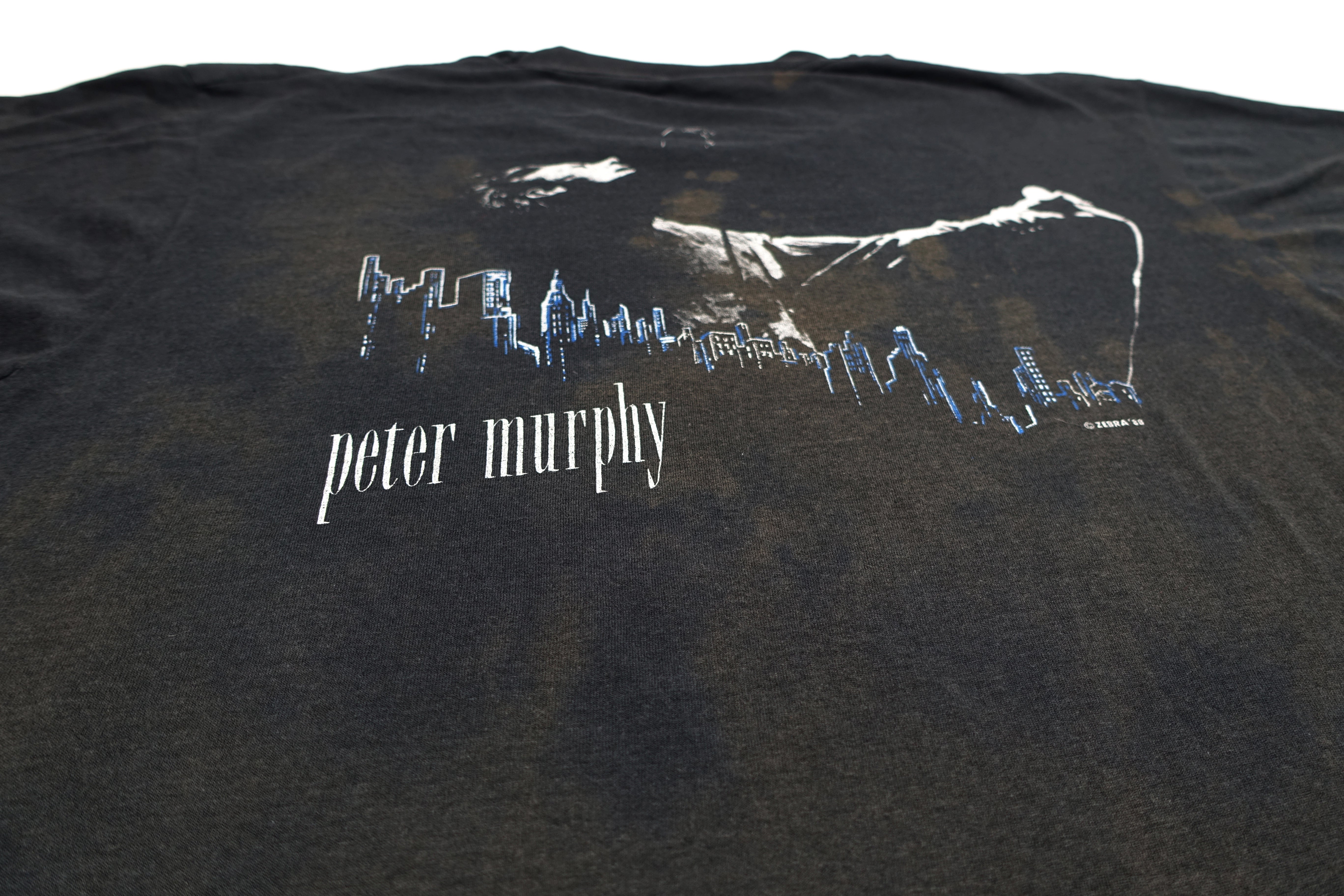 Peter Murphy - Love Hysteria 1988 Tour Shirt Size XL