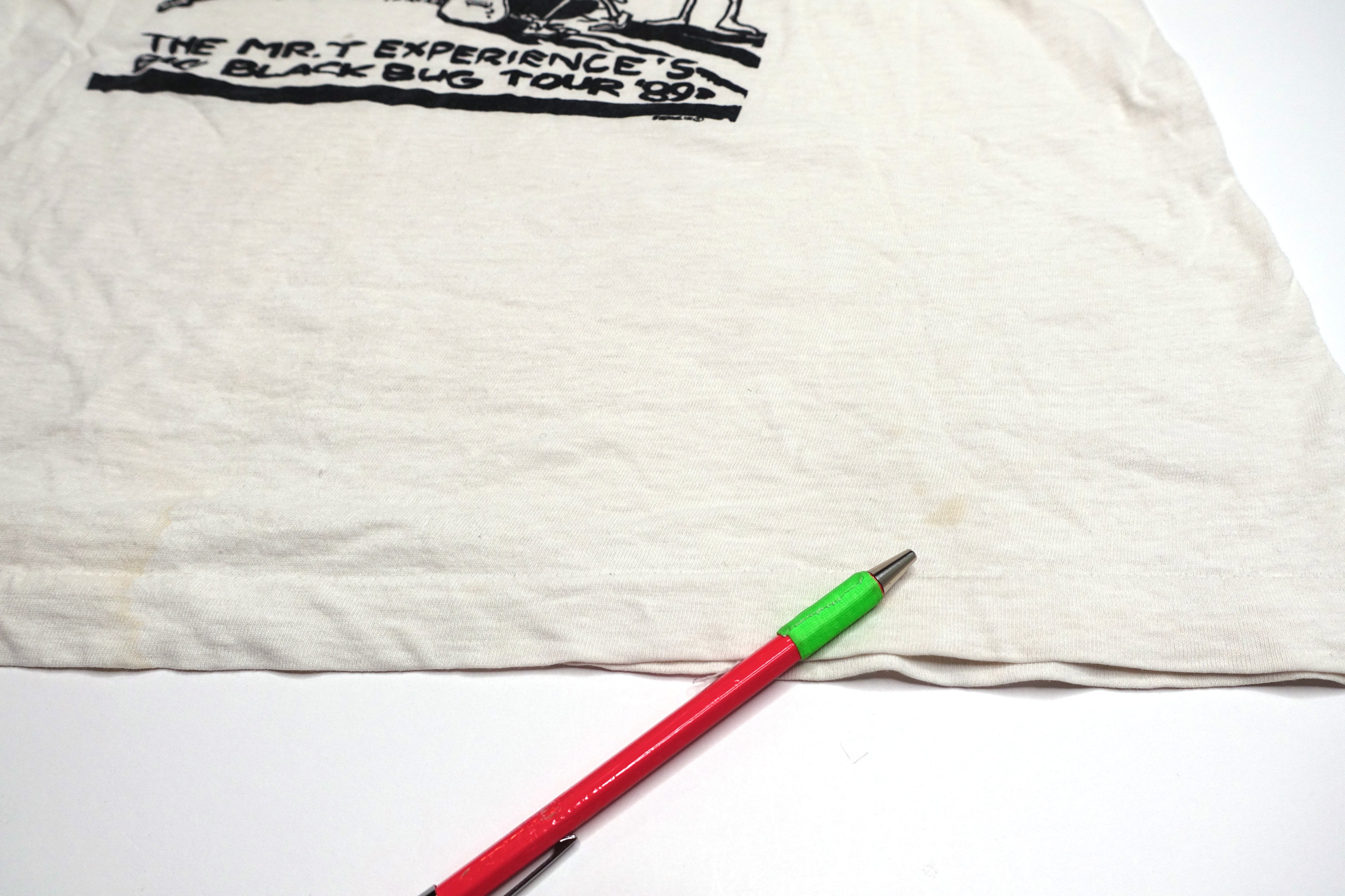 Mr. T Experience – Big Black Bug Tour 1989 Shirt Size Large