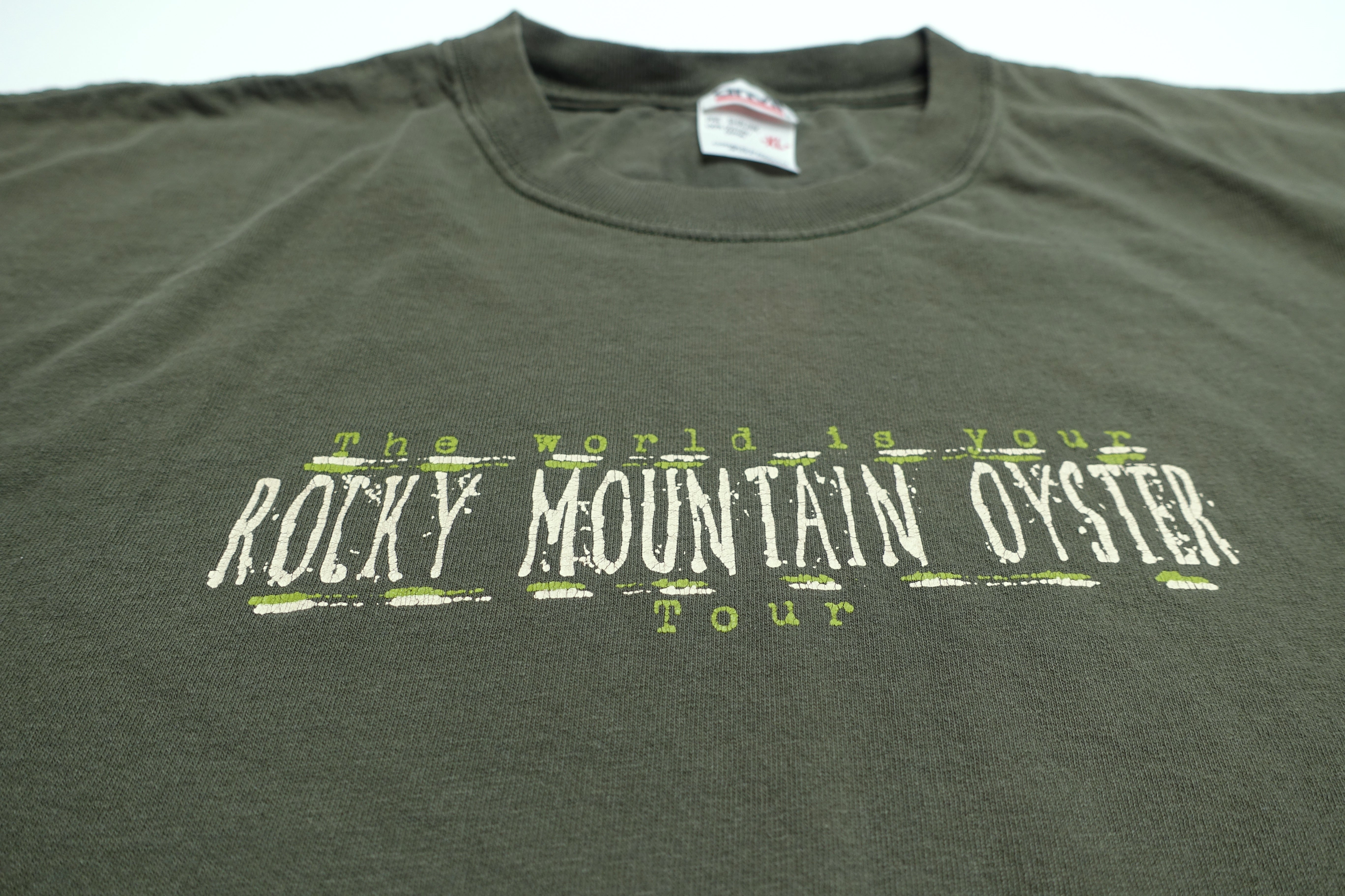 Camper Van Beethoven / Cracker - Rocky Mountain Oyster 2004 Tour Shirt Size XL