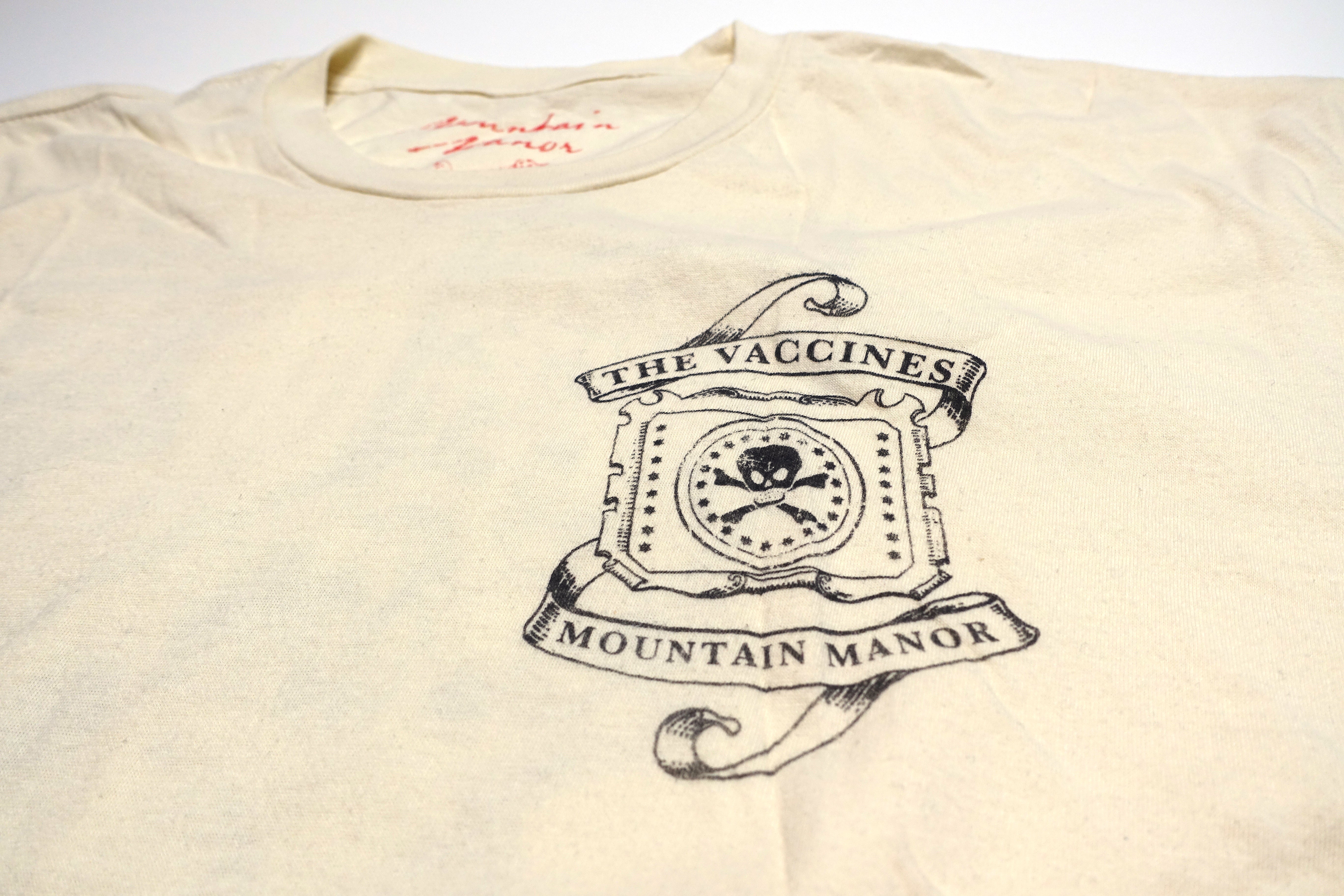 Vaccines - Mountain Manor California 2012 Tour Shirt Size Large