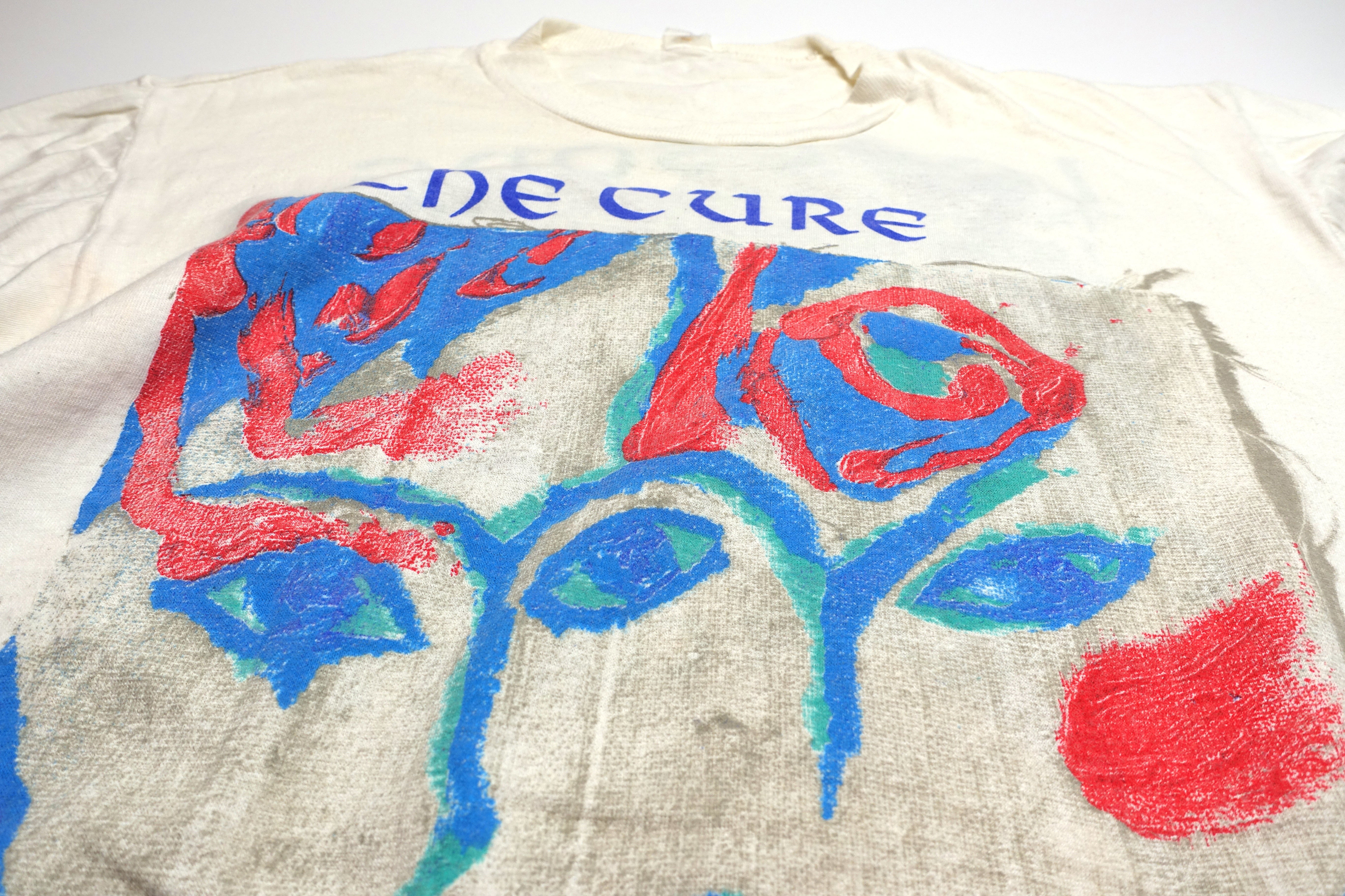 Cure - Lovesong / Prayer 1989 Tour Shirt Size Large