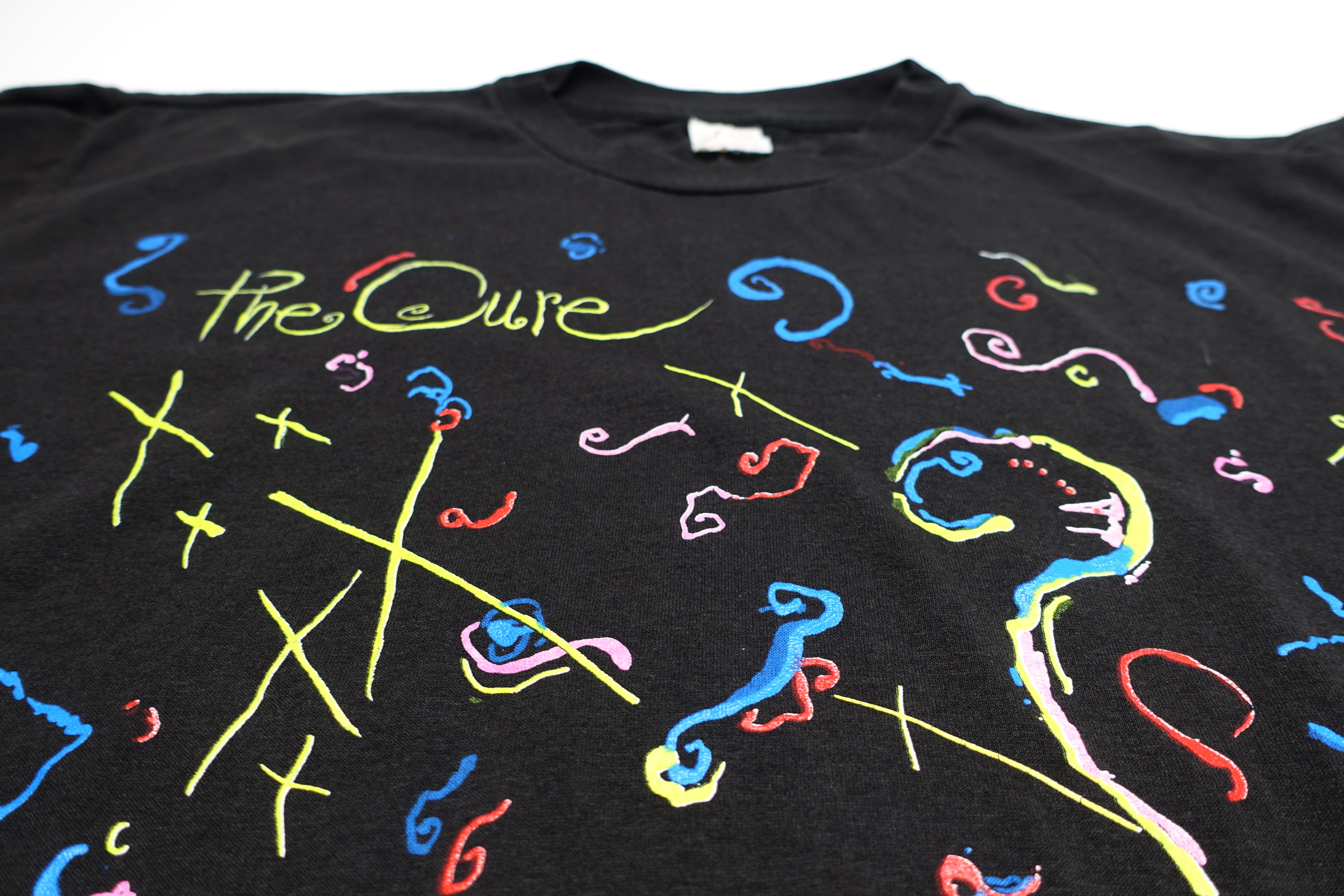 Cure - Just Like Heaven / Kiss Me 1987 Tour Shirt Size XL