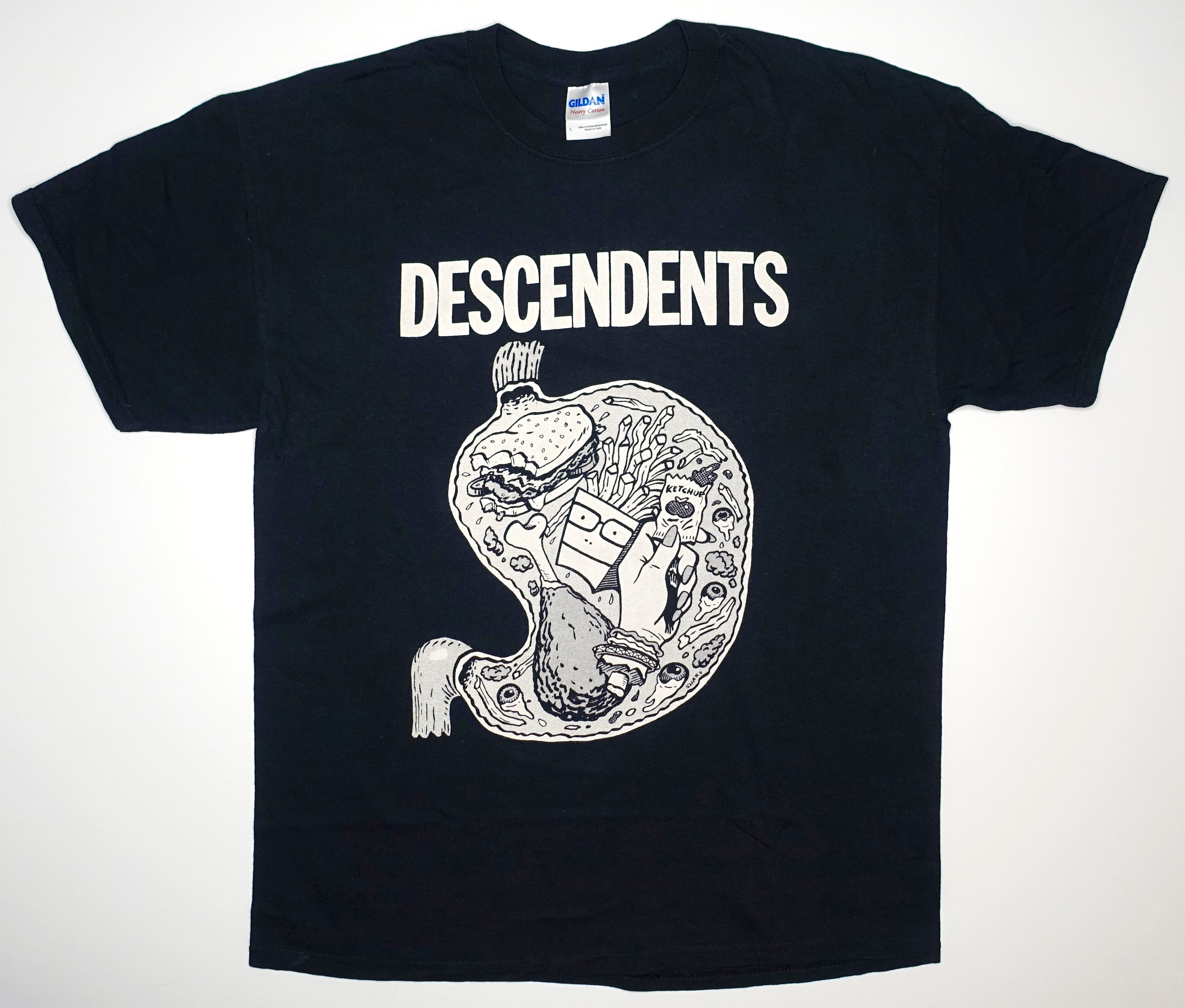 Descendents - I Like Food Tour Shirt Size Large