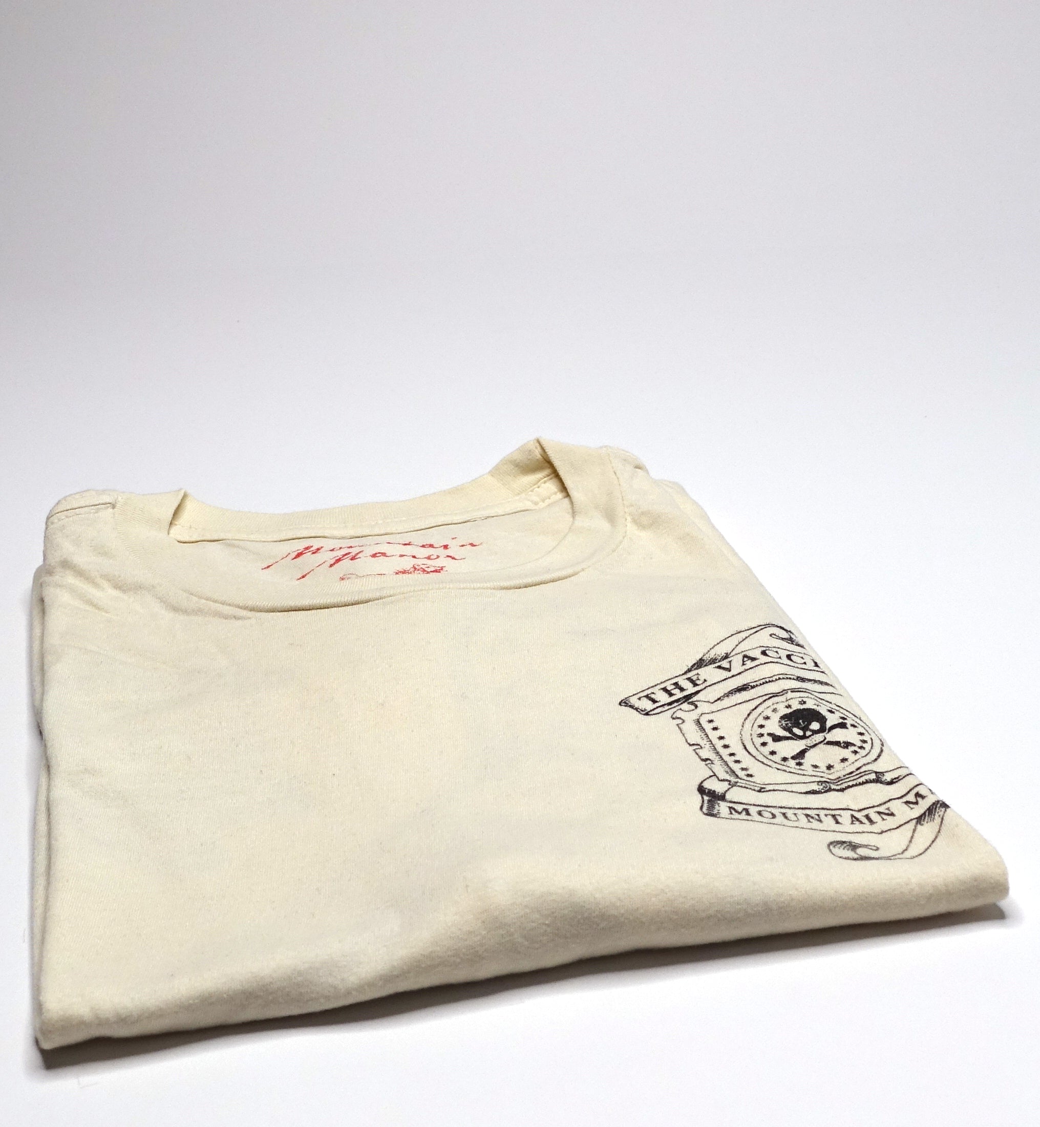 Vaccines - Mountain Manor California 2012 Tour Shirt Size Large