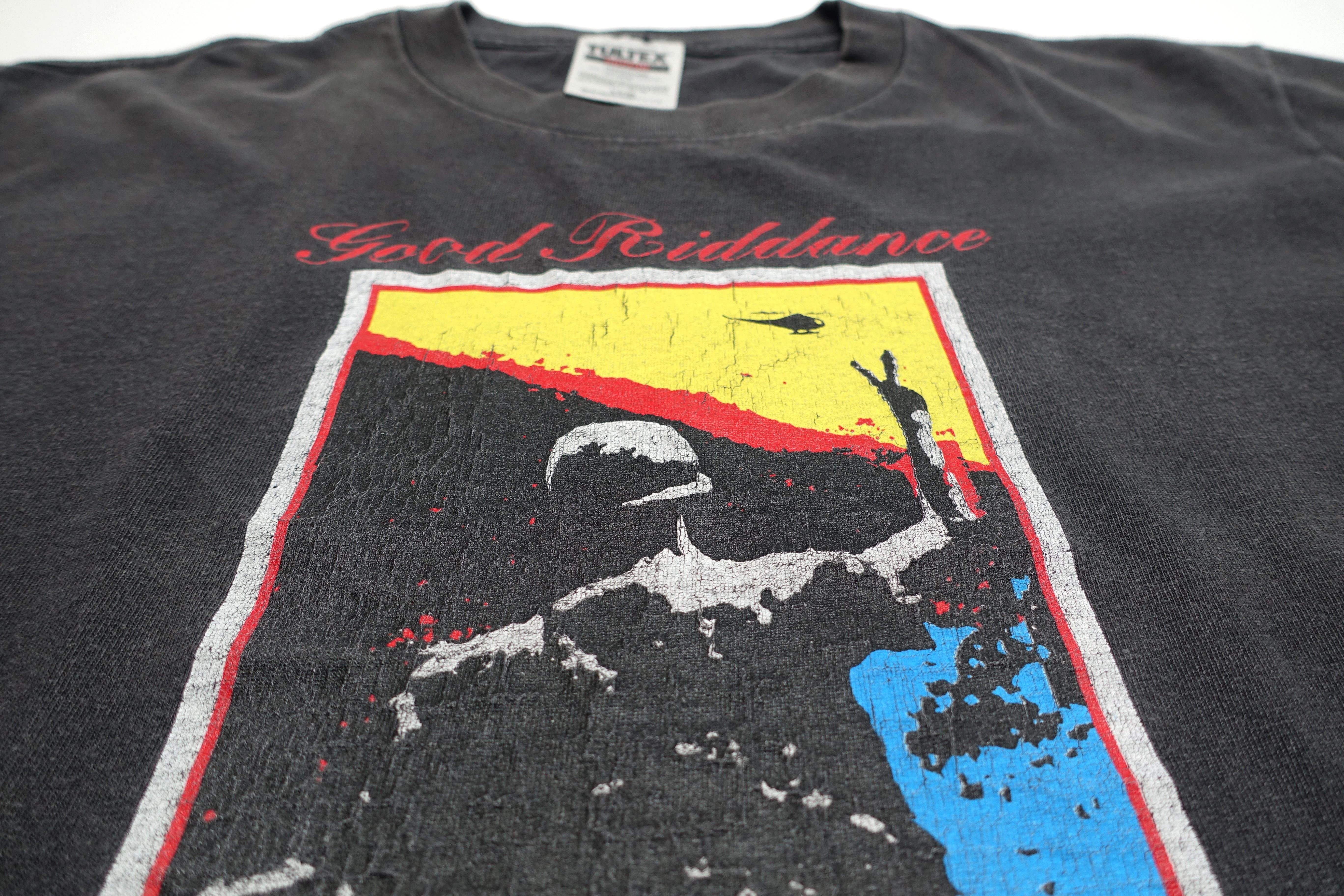 Good Riddance - Ballads From The Revolution 1998 Tour Shirt Size Large