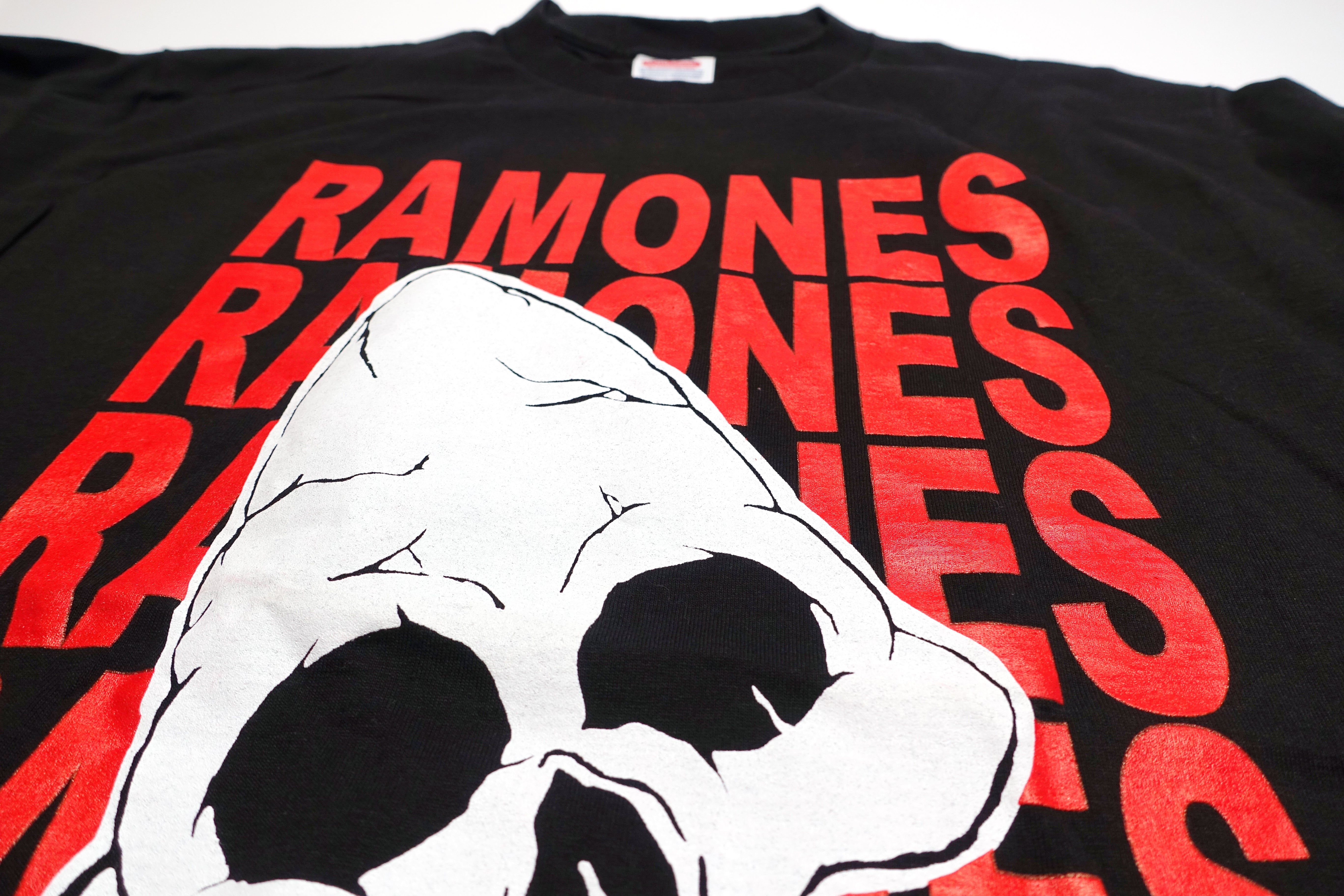 Ramones - America's First Punk Band 1995 Tour Long Sleeve Shirt Size Large