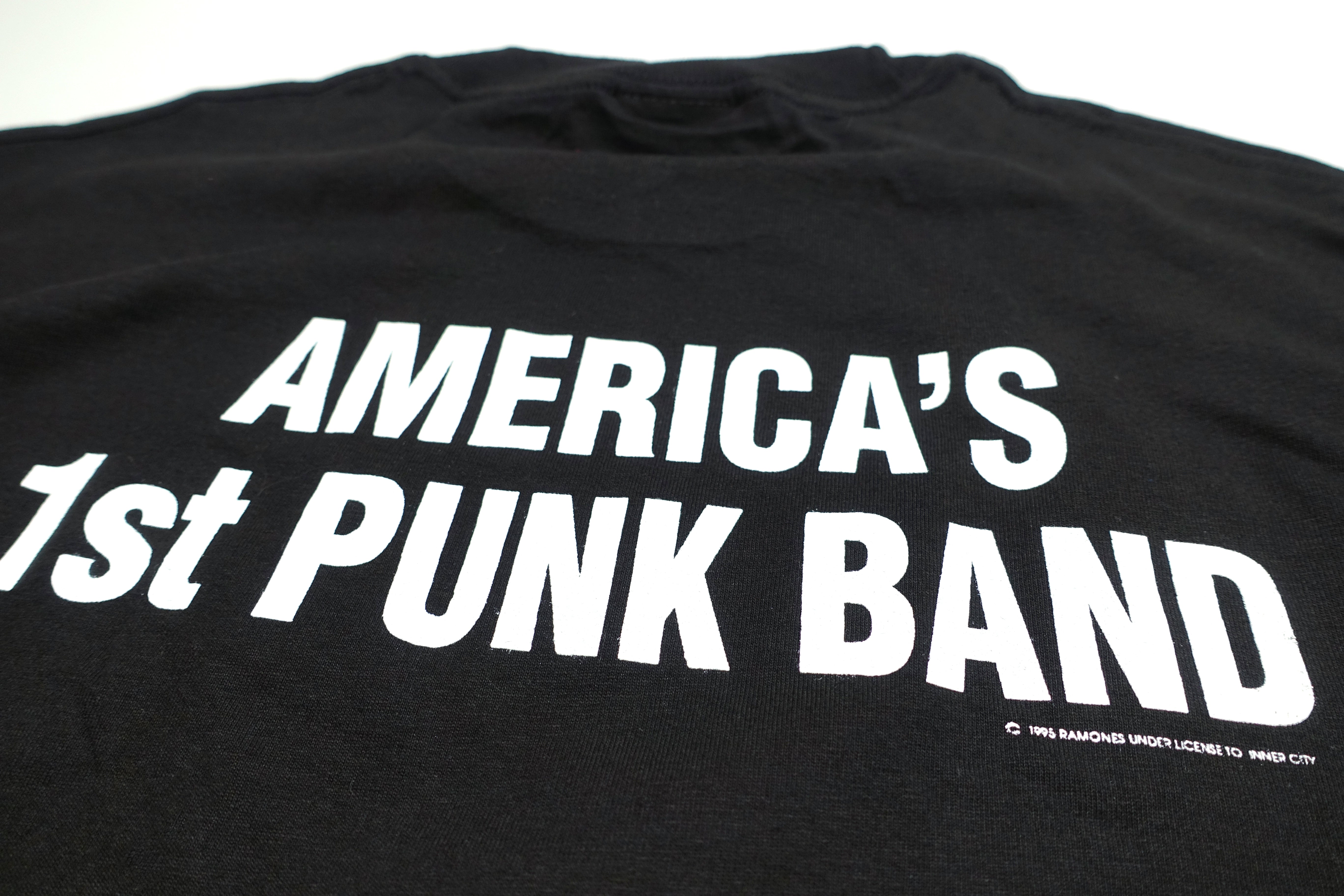 Ramones - America's First Punk Band 1995 Tour Long Sleeve Shirt Size Large