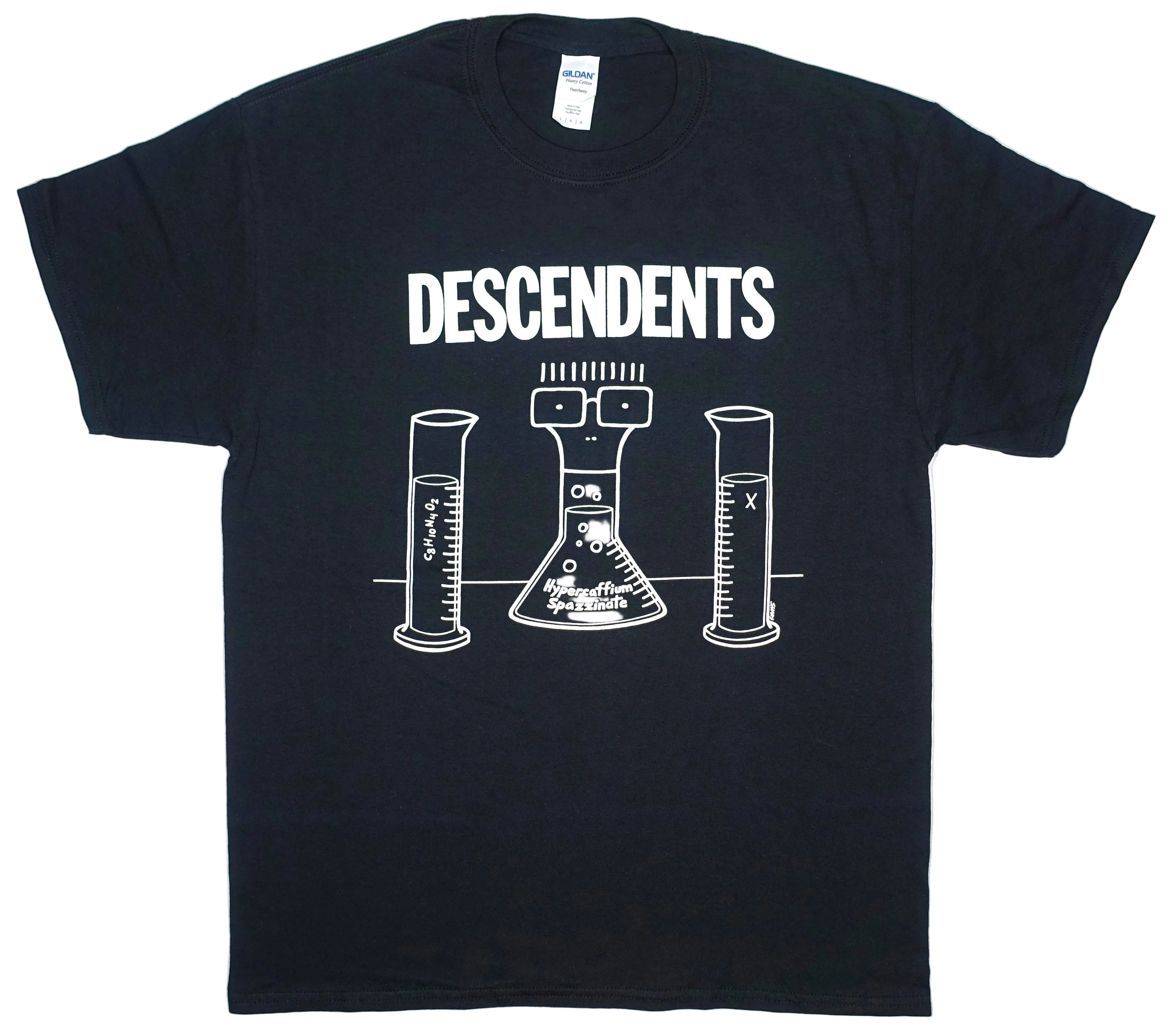 Descendents - Hypercaffium Spazzinate 2017 World Tour Shirt (2/16-12/16) Size Large