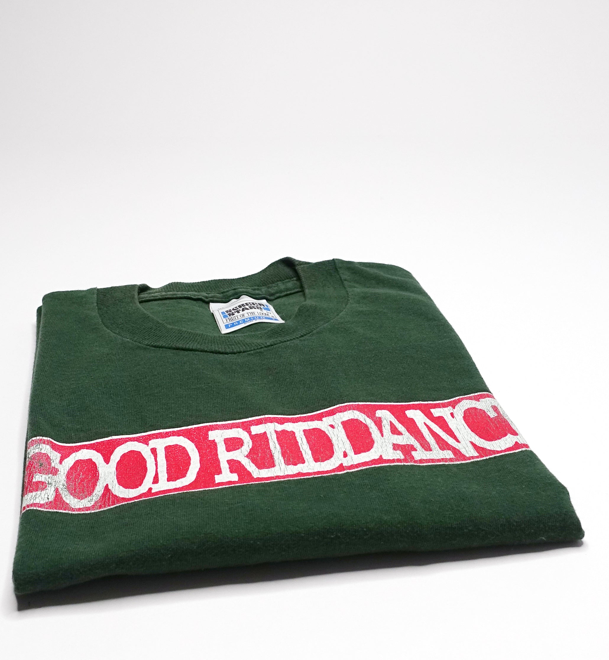 Good Riddance - For God And Country 1995 Tour Shirt Size XL