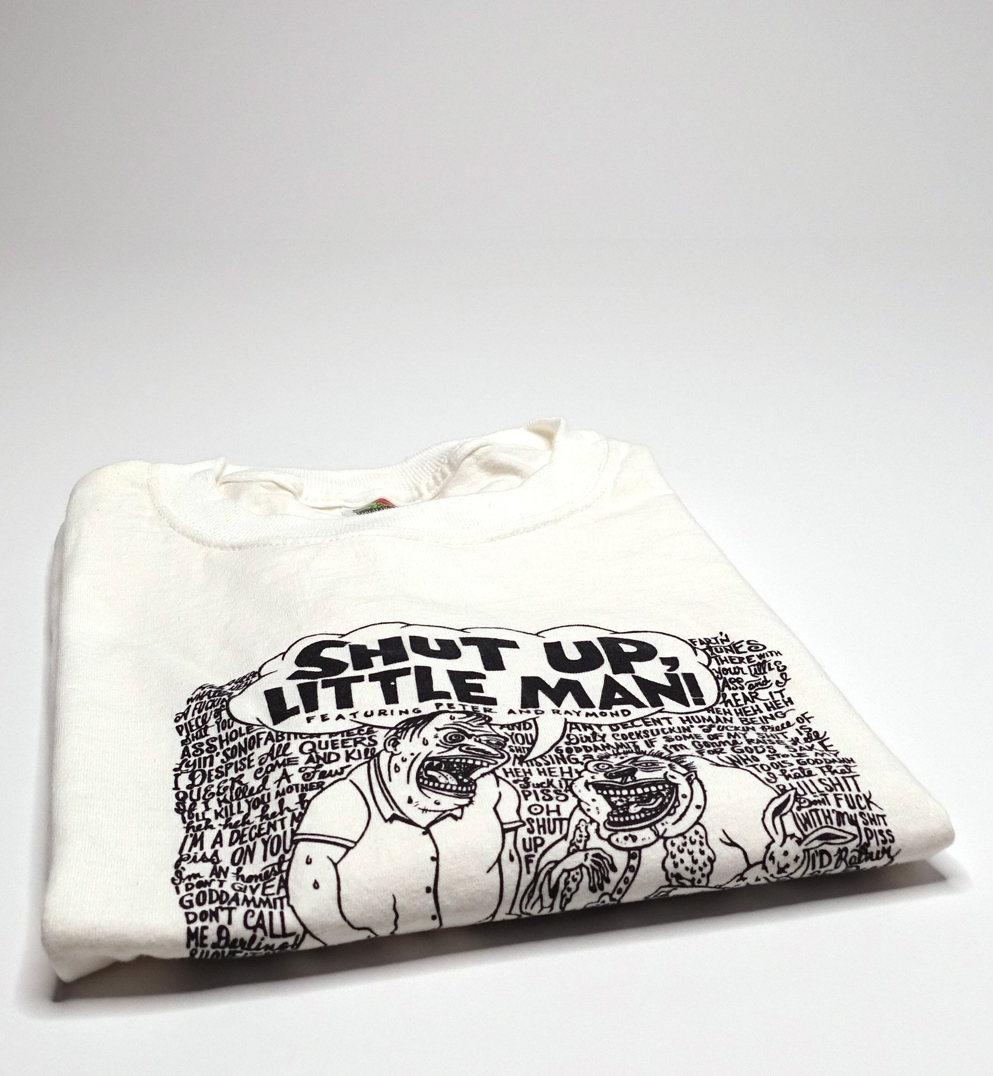 Shut Up, Little Man! 90's Comic Shirt Size XL