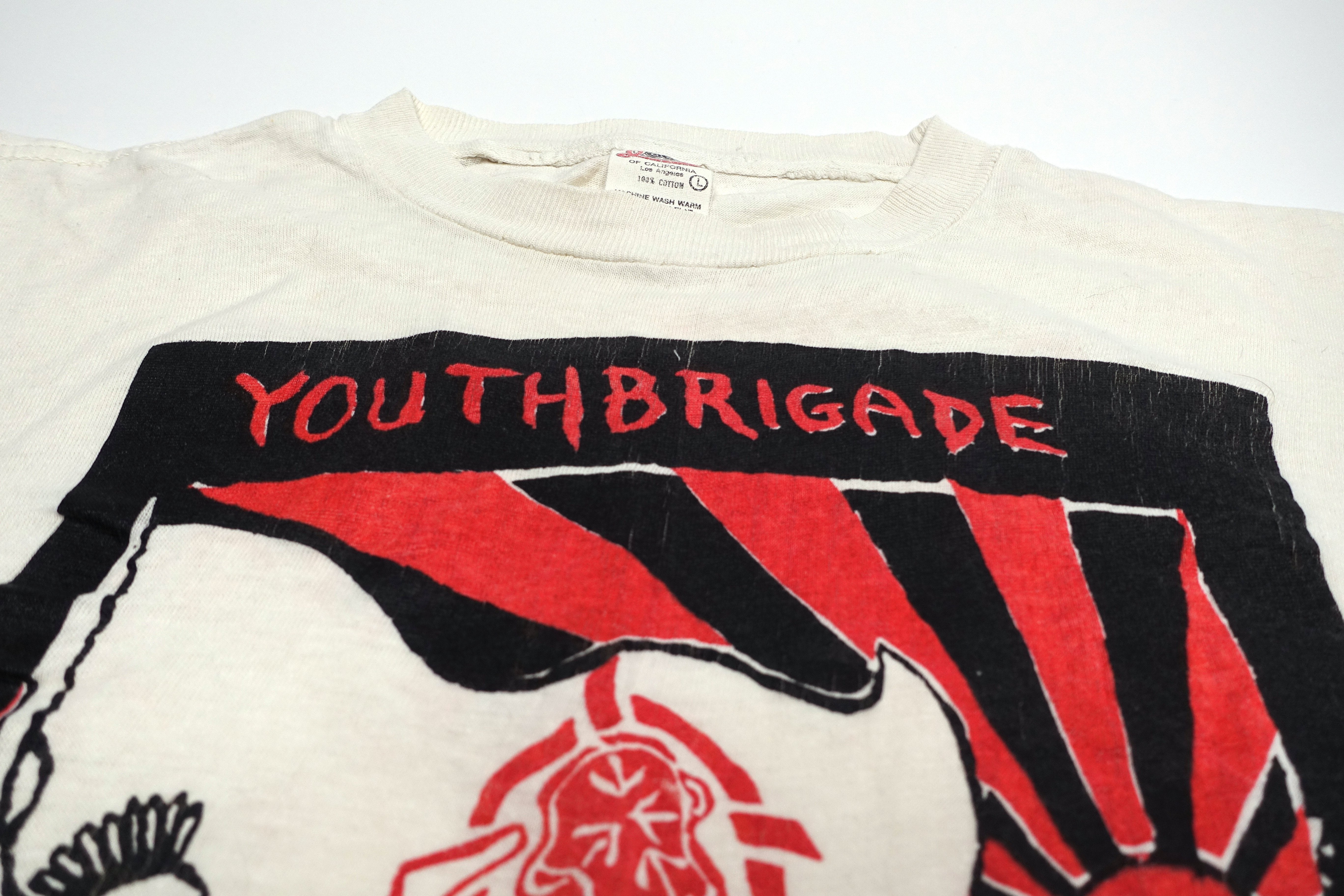 Youth Brigade – Sink With Kalifornia 1985 Tour Shirt Size Large