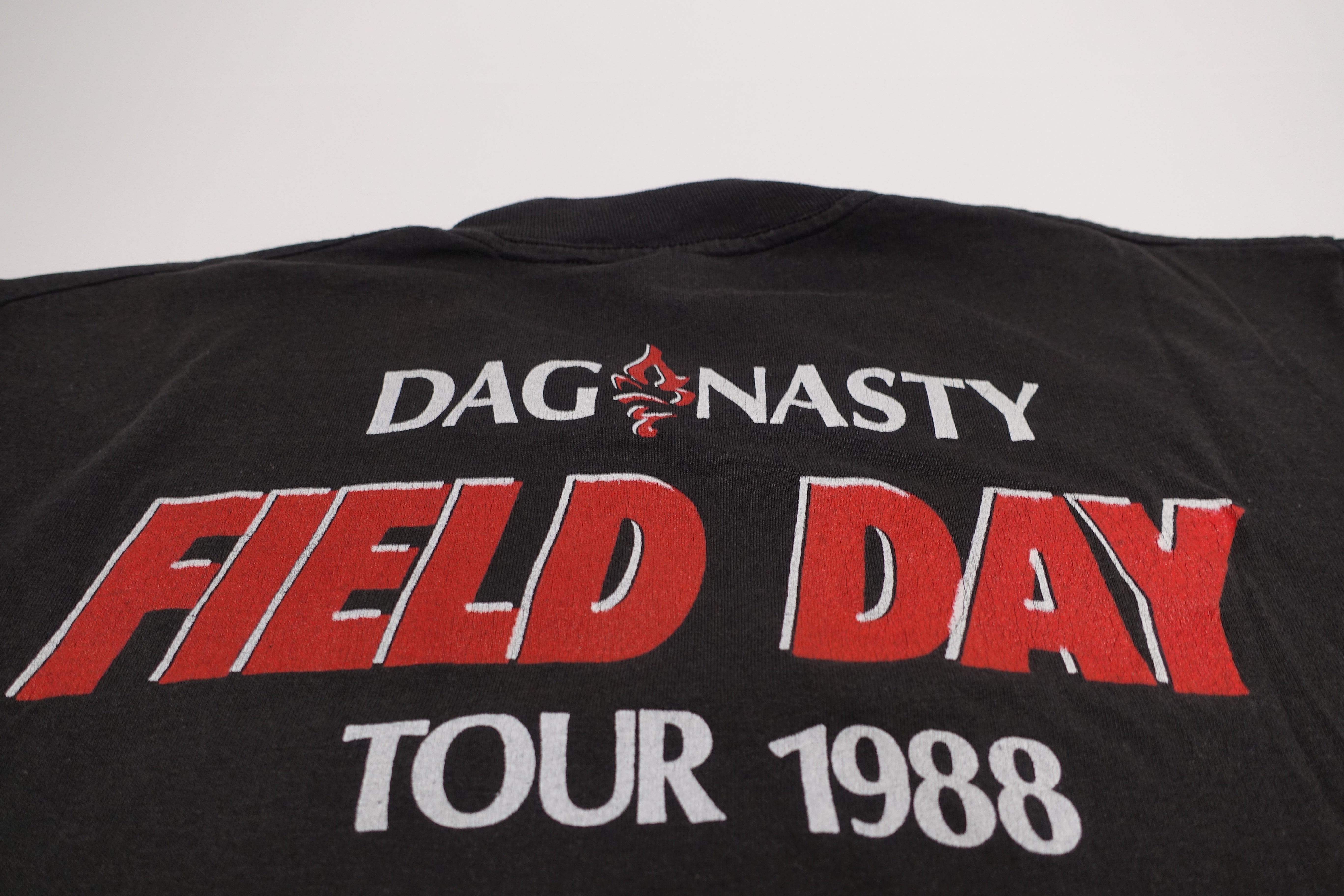 Dag Nasty - Dag Tags / Field Day 1988 Tour Shirt Size XL