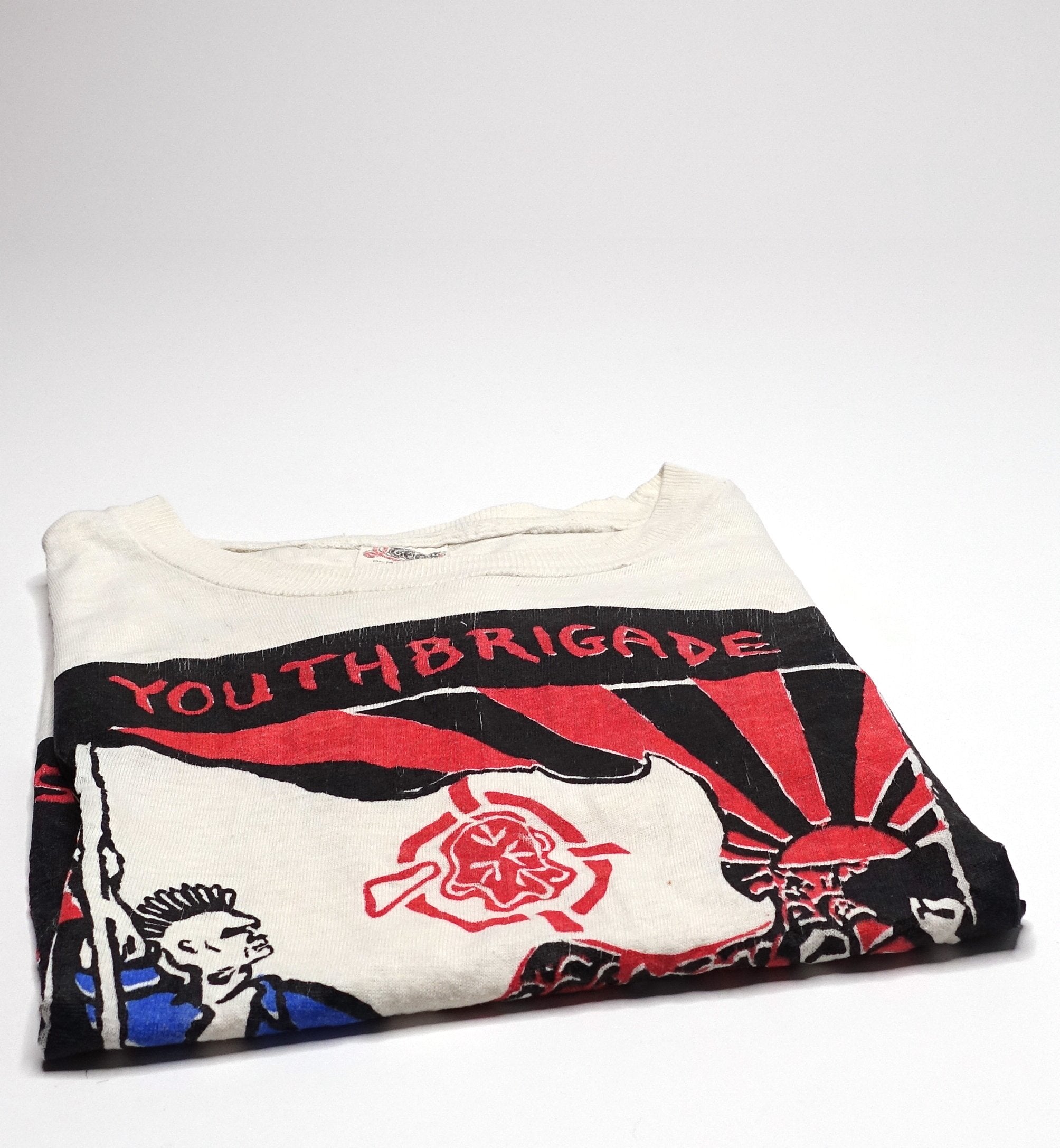 Youth Brigade – Sink With Kalifornia 1985 Tour Shirt Size Large