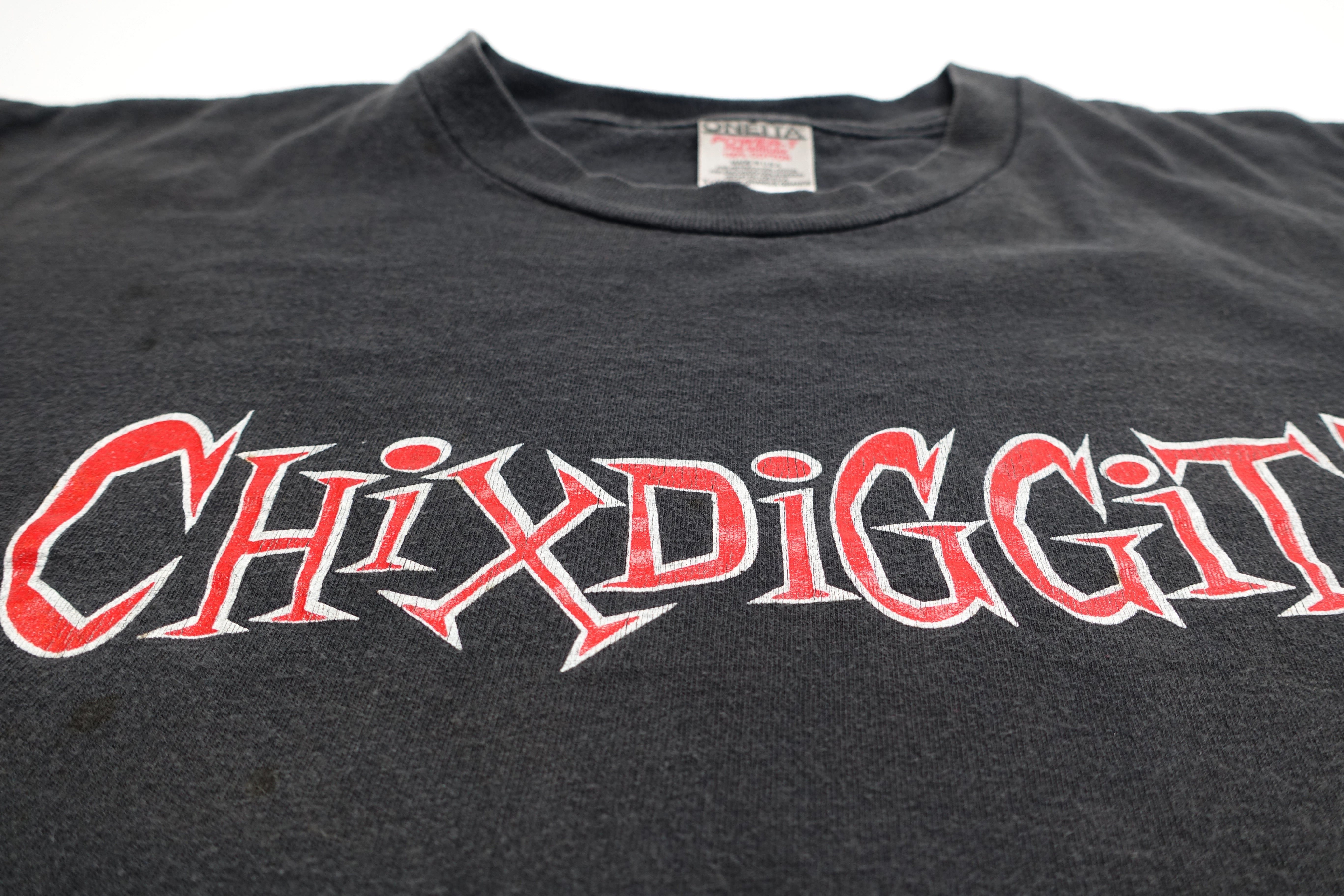 Chixdiggit! - Chixdiggit! 90's Tour Shirt Size XL (Black)