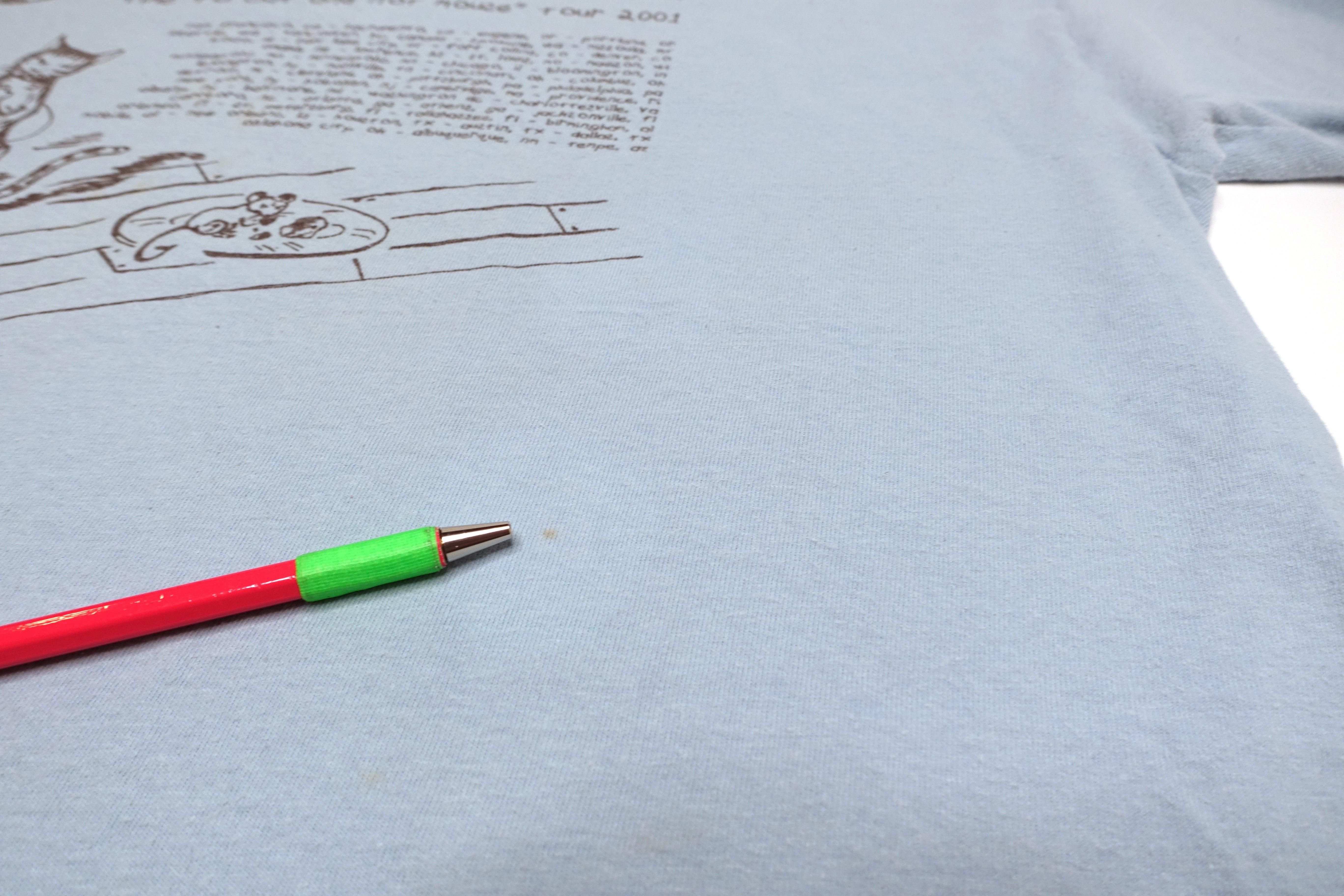 Mike Watt - Time To Cat And Not Mouse 2001 Tour Shirt Size XL