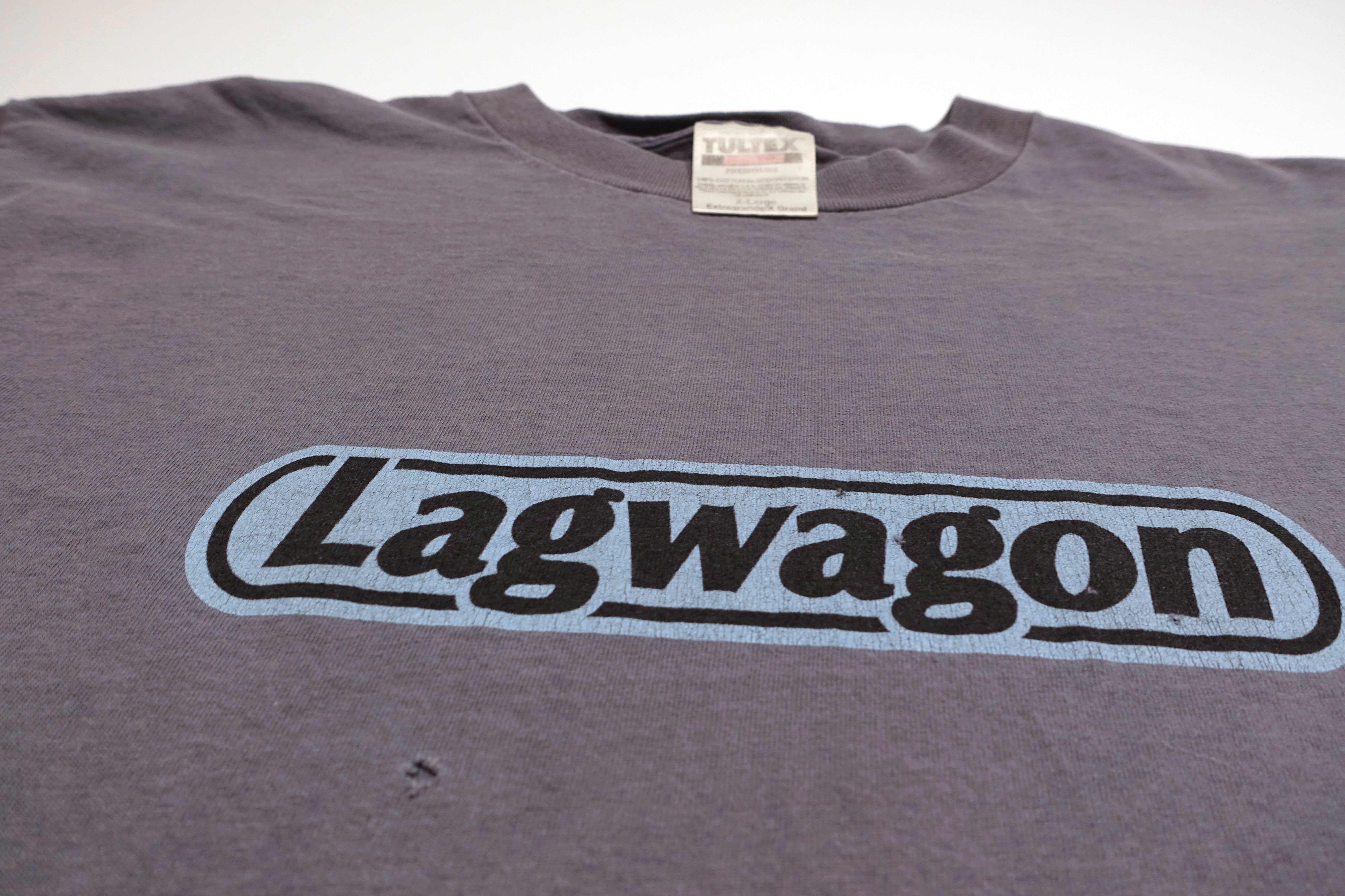 Lagwagon - Bowling Race Car Driver / Hoss 1995 (Blue) Tour Shirt Size XL