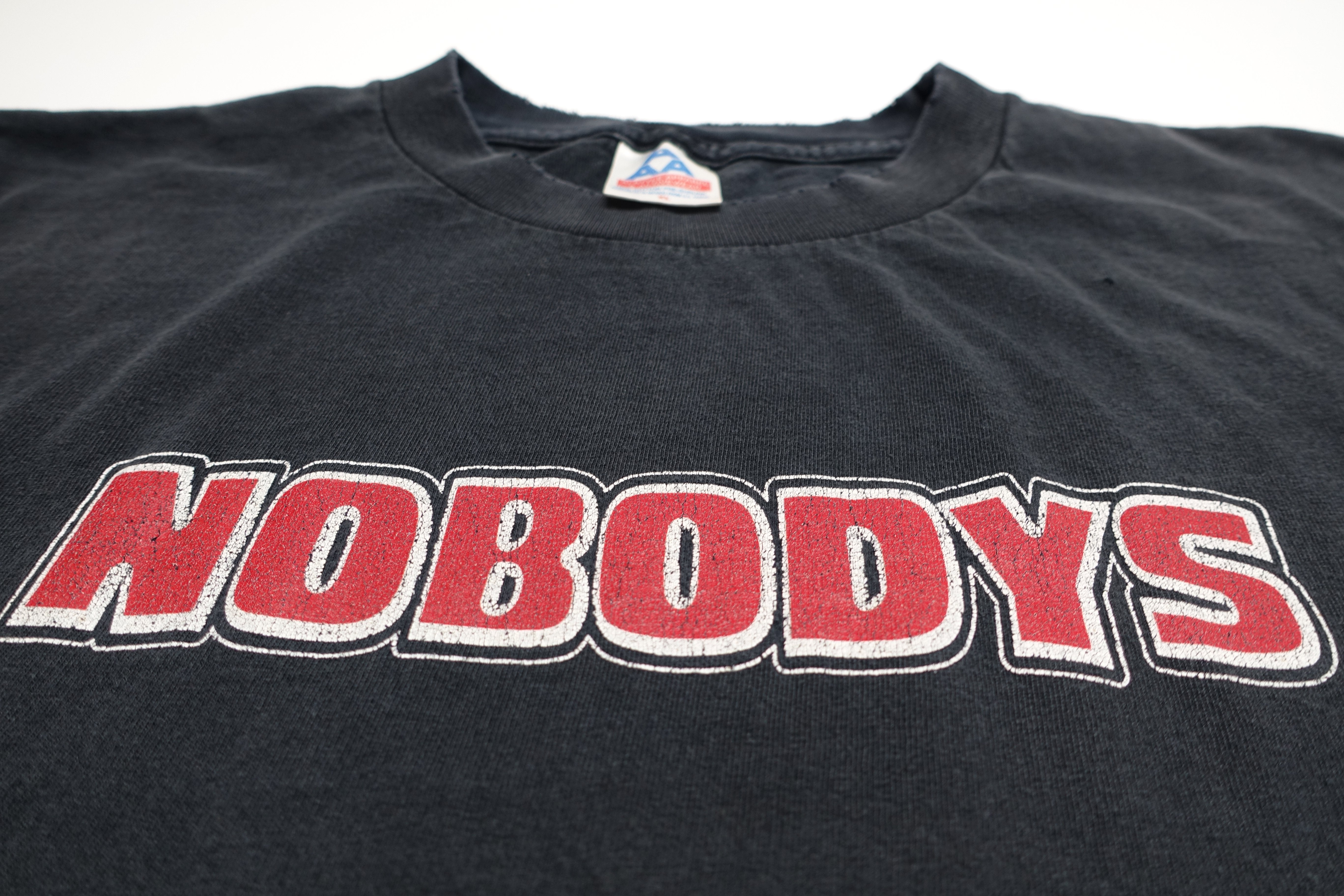 Nobodys - Generation XXX / We Dont Mean Straight Edge 1998 Tour Shirt Size XL