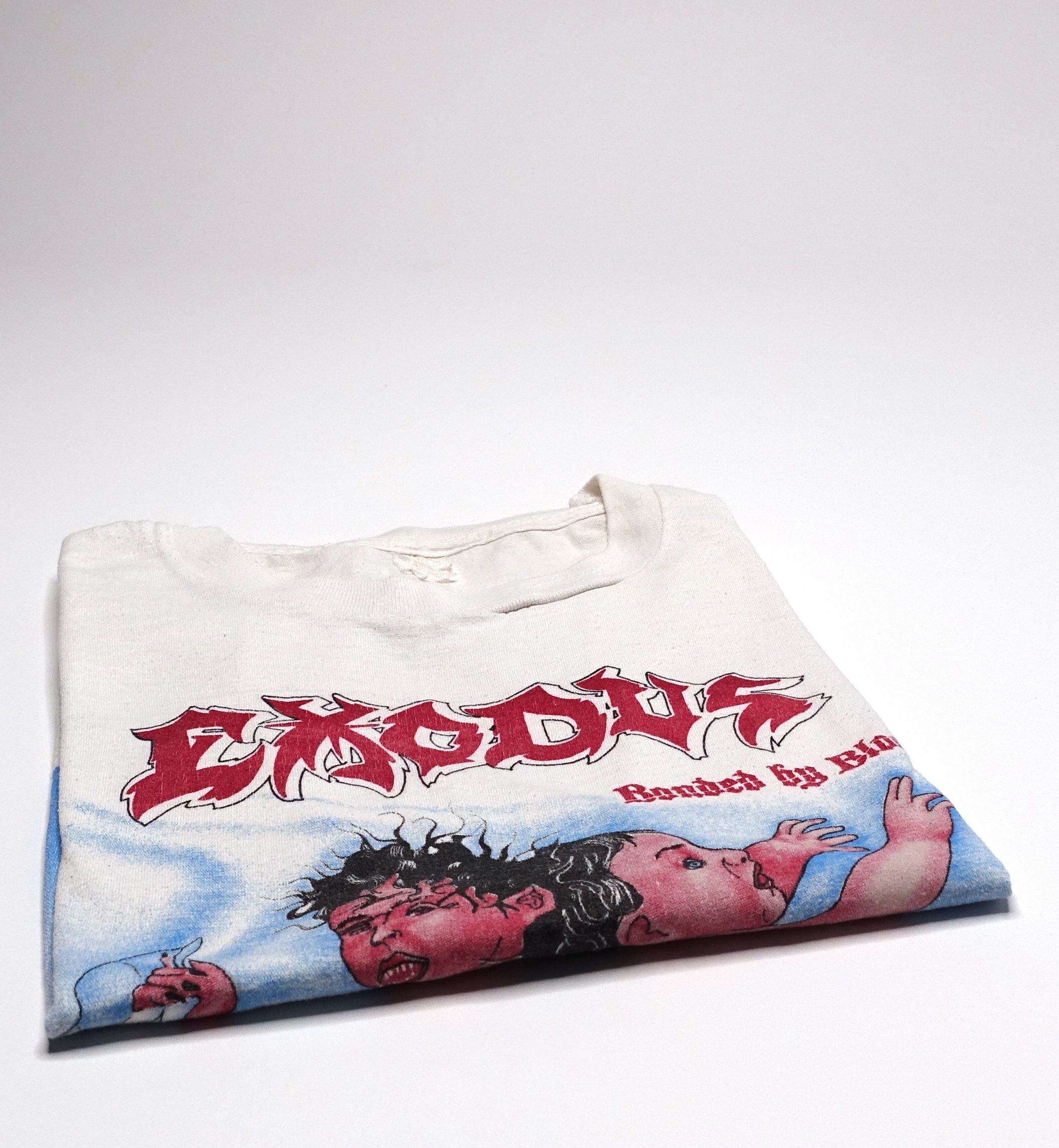 Exodus - Bonded By Blood 1985 Tour Shirt Size Medium