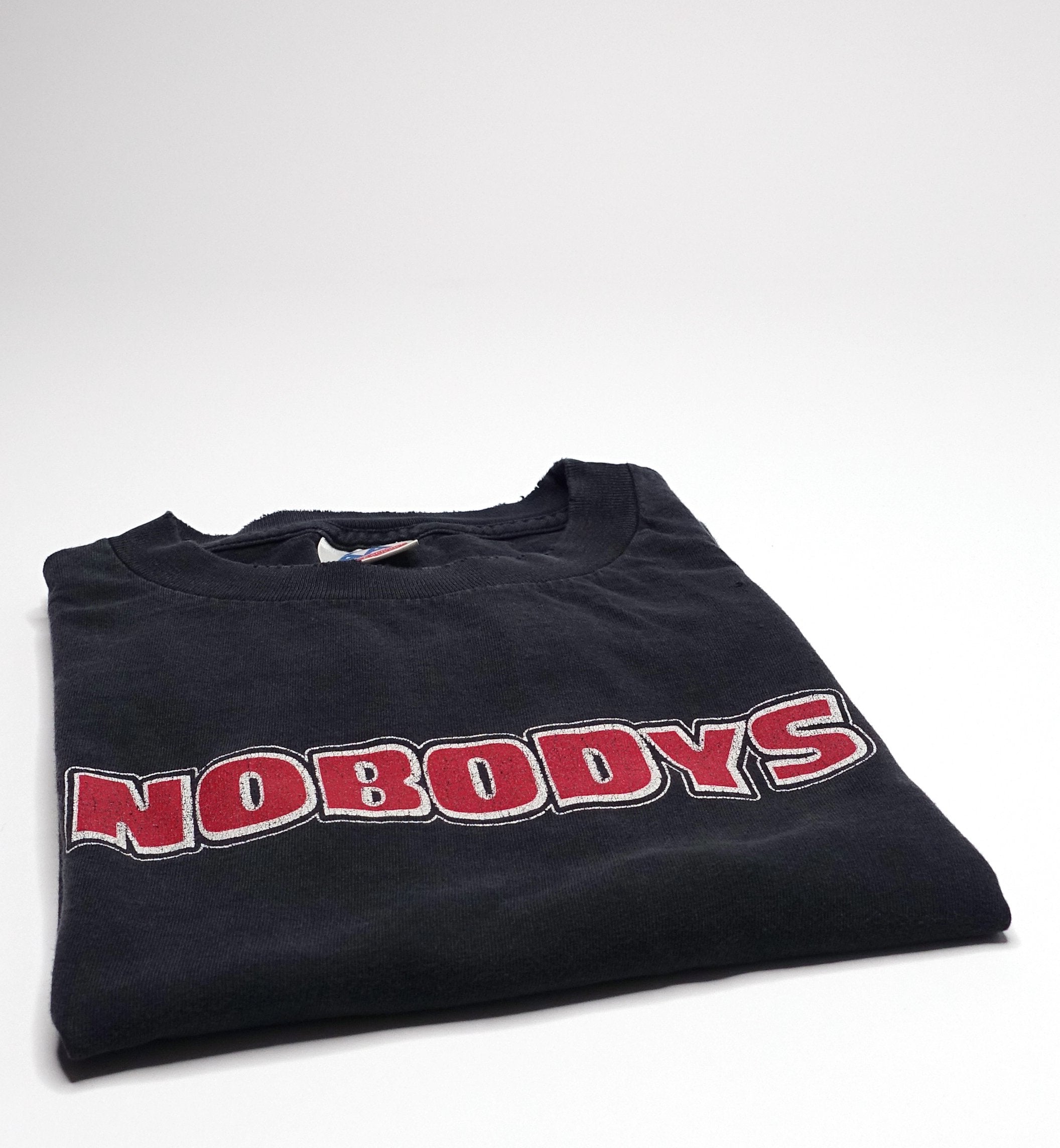Nobodys - Generation XXX / We Dont Mean Straight Edge 1998 Tour Shirt Size XL