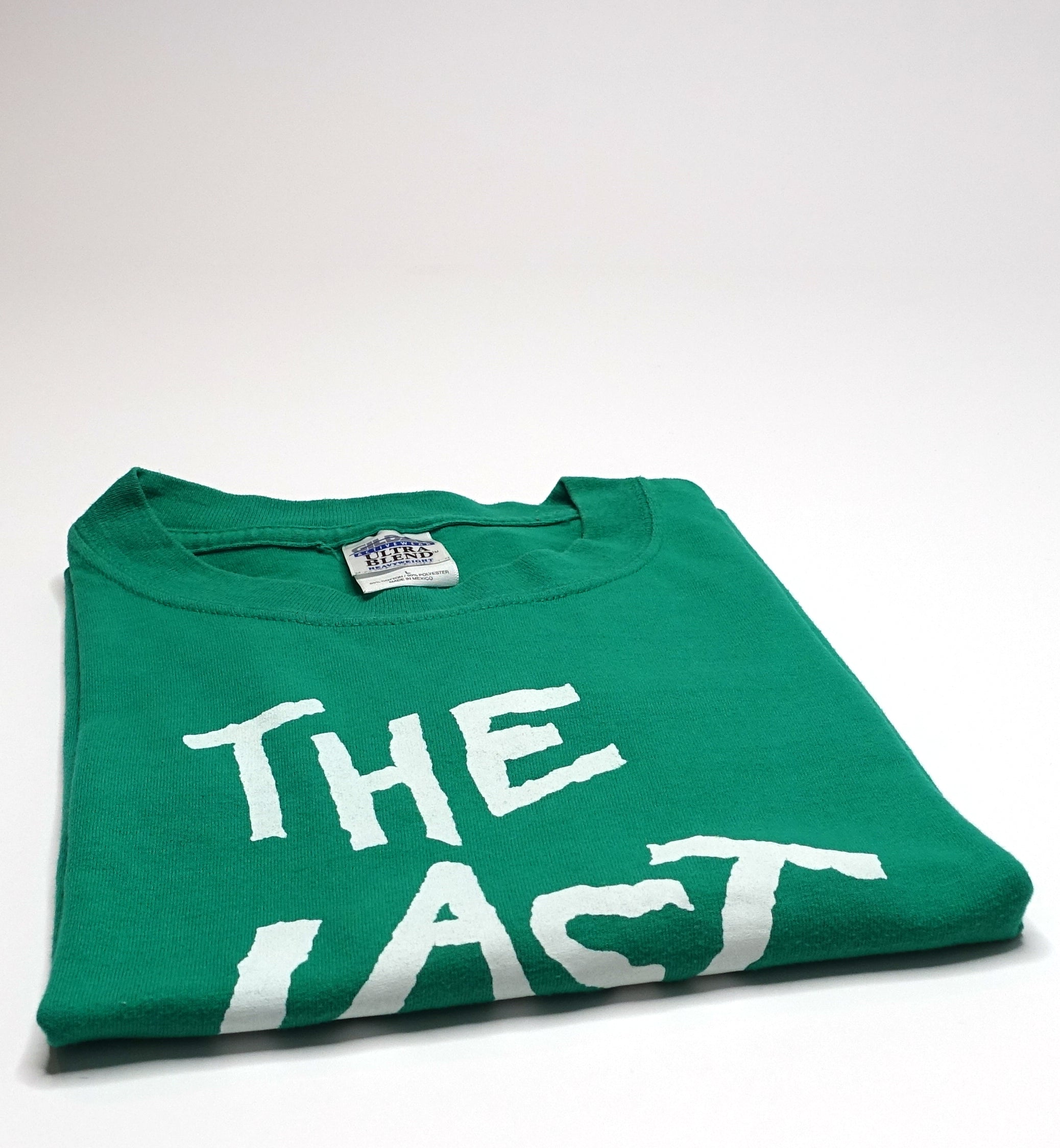 Last - Last Logo Green 90's Tour Shirt Size Large