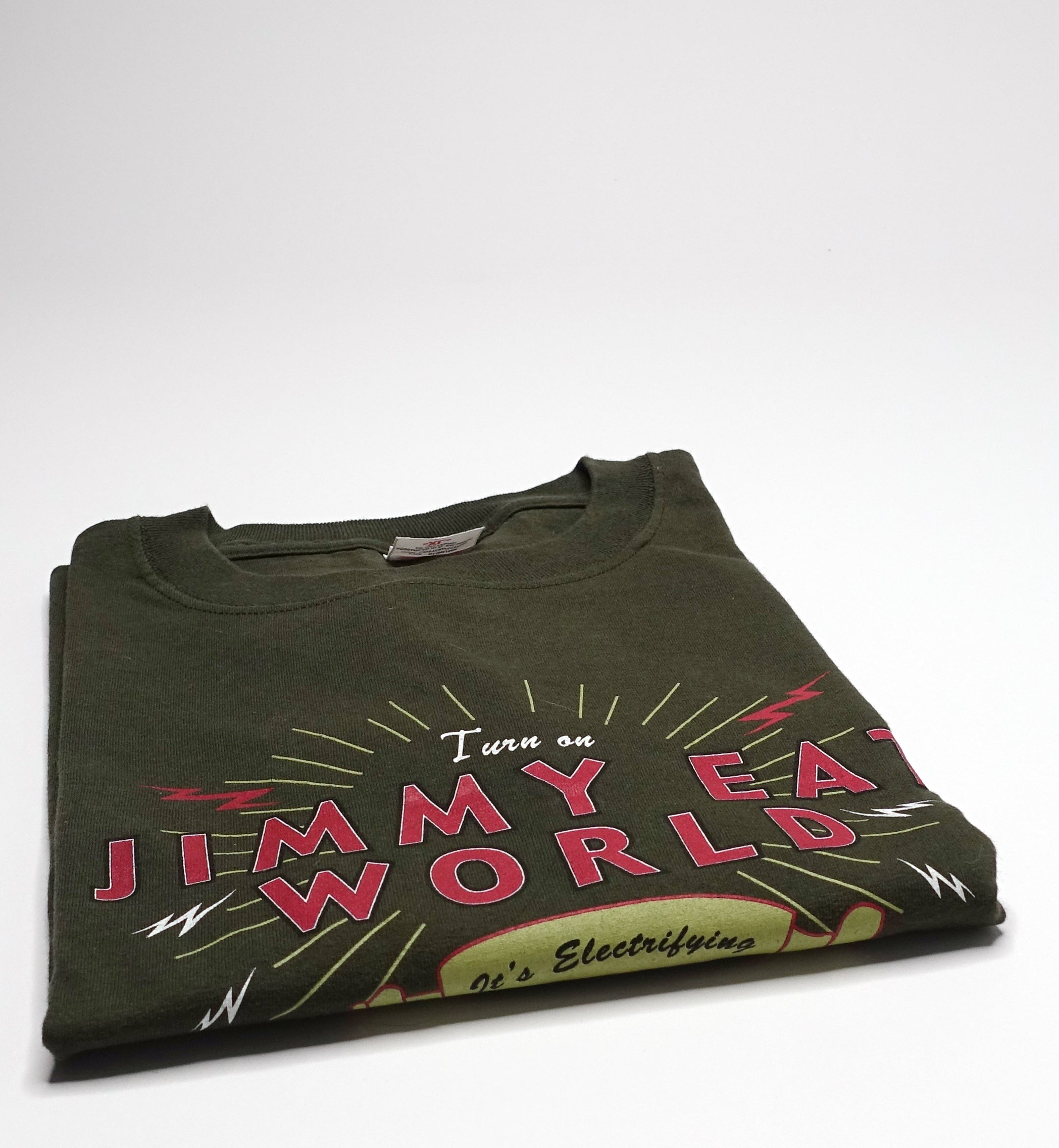 Jimmy Eat World - It's Electrifying Late 90's Tour Shirt Size XL
